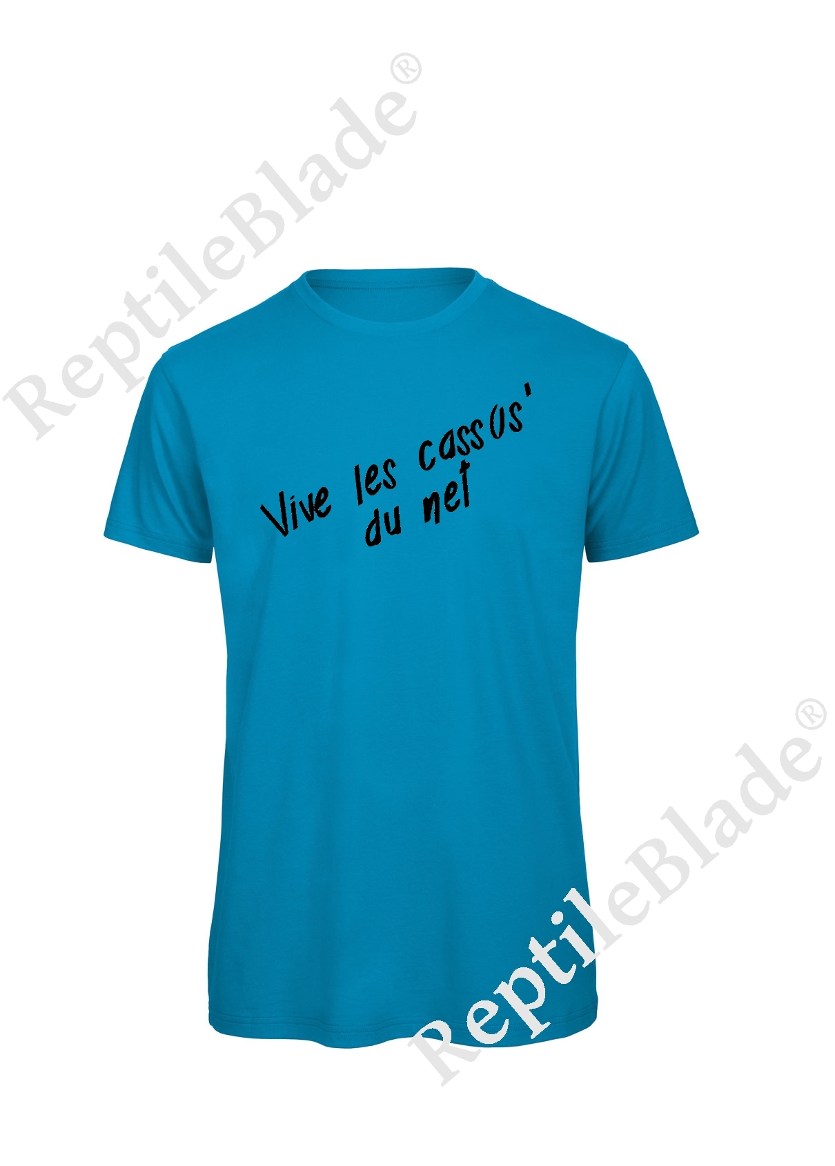 Miniature T-shirt homme "Vive les cassos' du net"