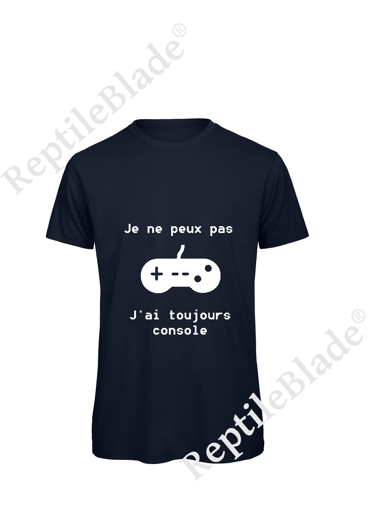 T-shirt homme "Je peux pas j'ai toujours console"