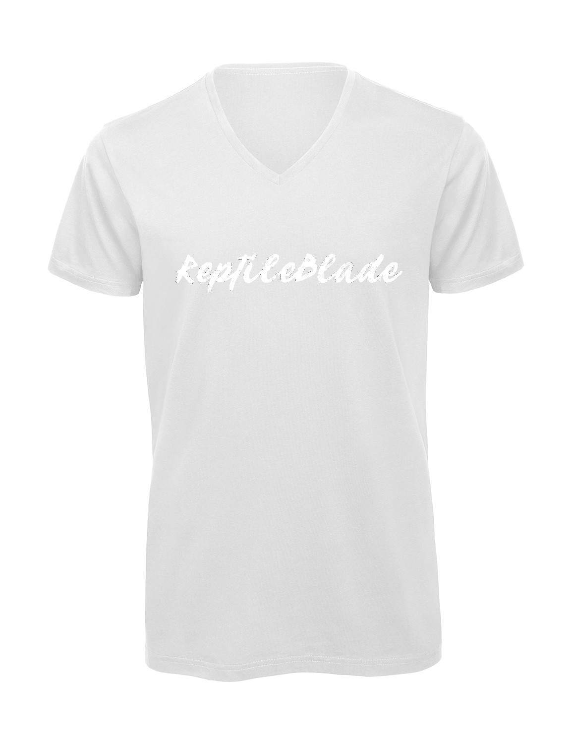 Miniature T-shirt homme col v "ReptileBlade"