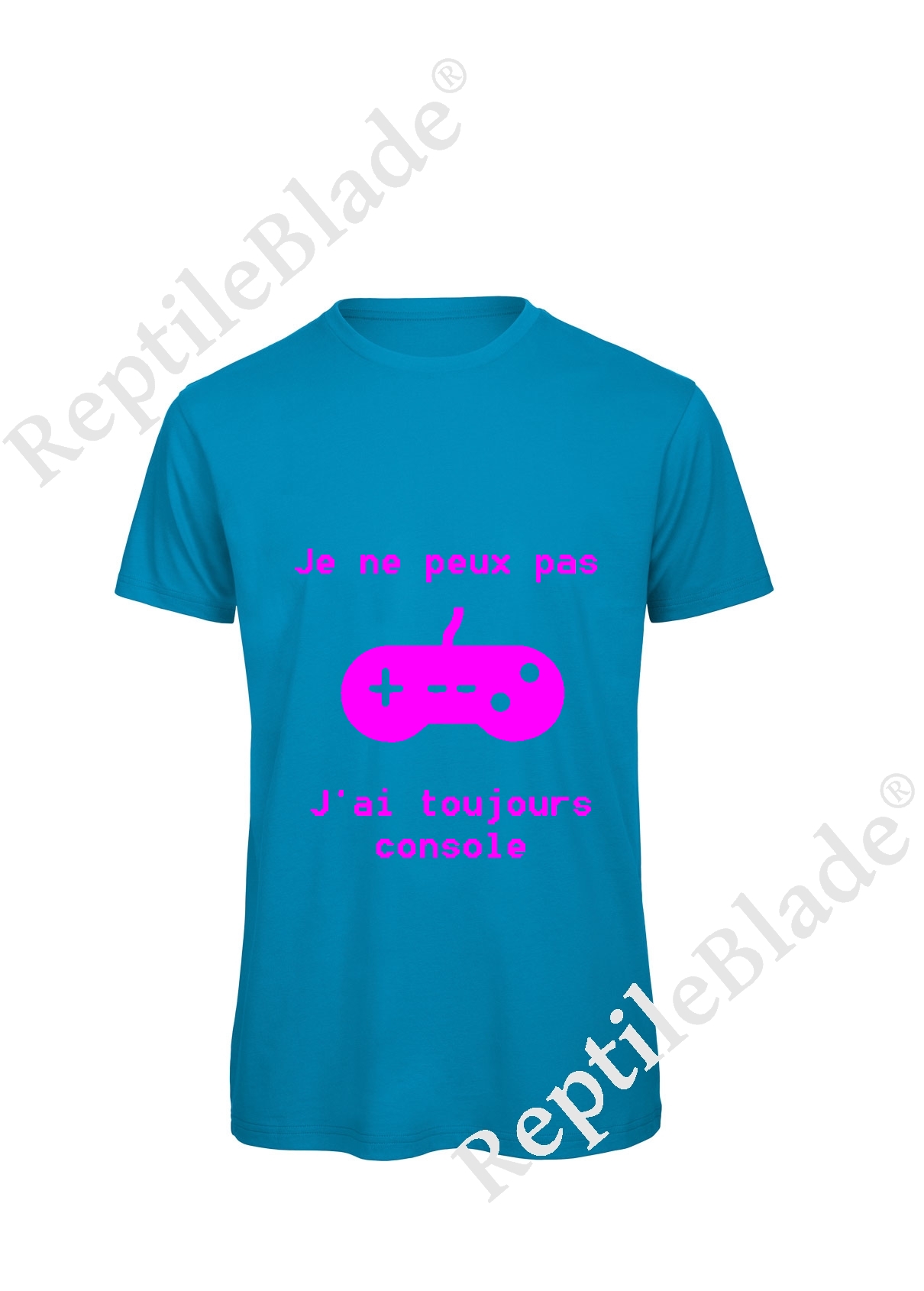 T-shirt homme "Je peux pas j'ai toujours console"