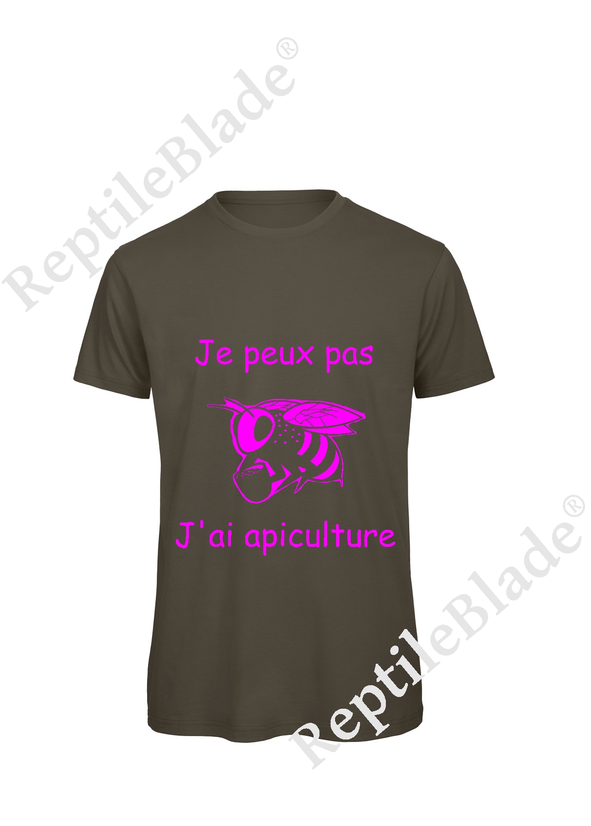 Miniature T-shirt homme "Je peux pas j'ai apiculture"