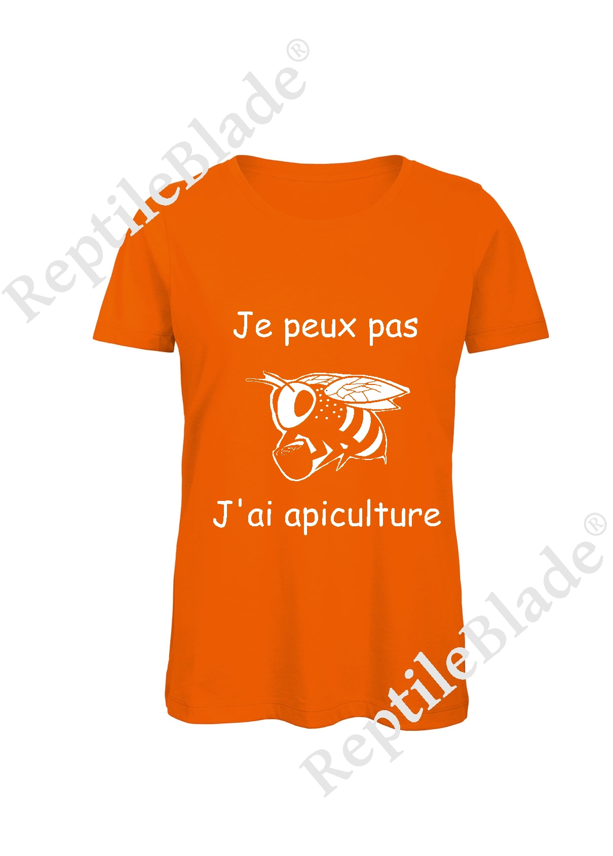 Miniature T-shirt femme "Je peux pas j'ai apiculture"
