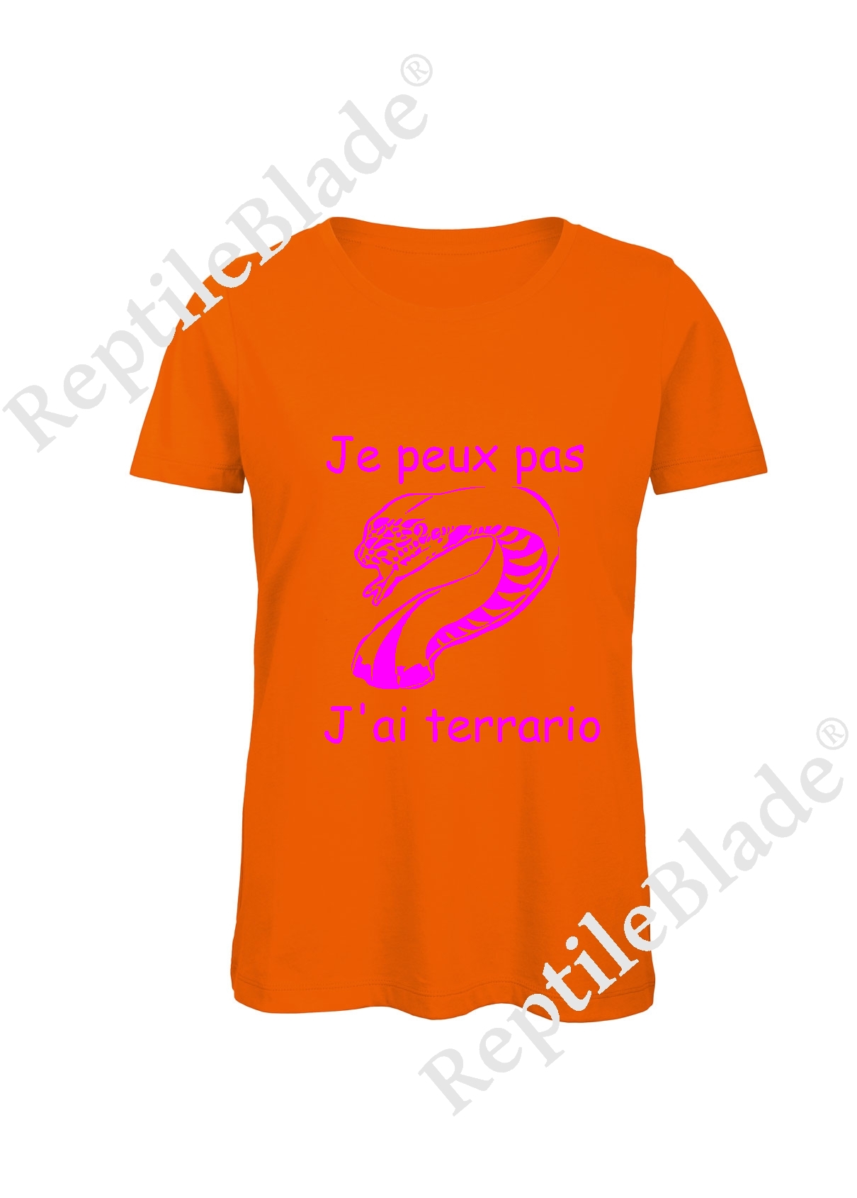 Miniature T-shirt femme "Je peux pas j'ai terrario"
