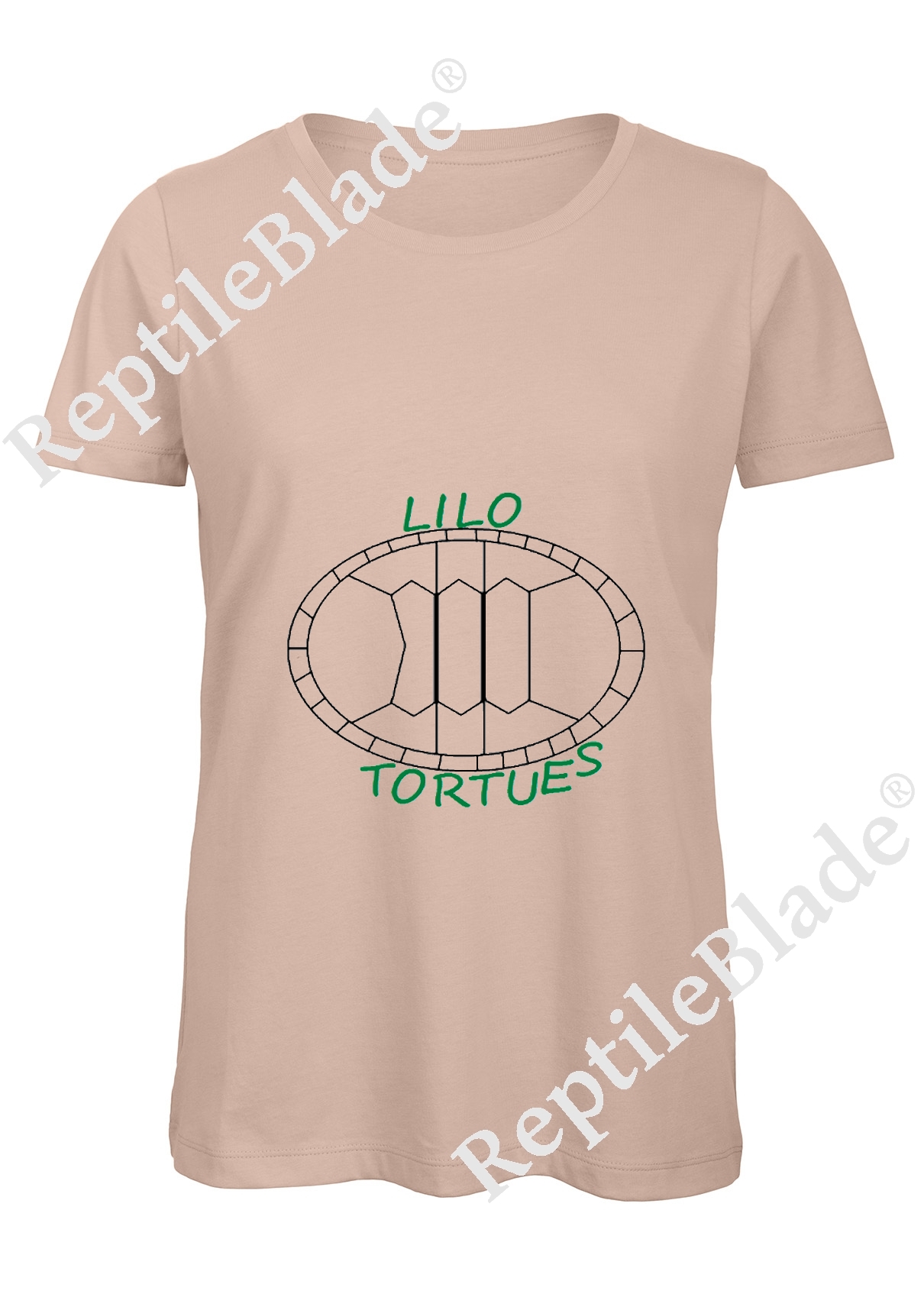 Miniature T-shirt femme "Lilo tortues"