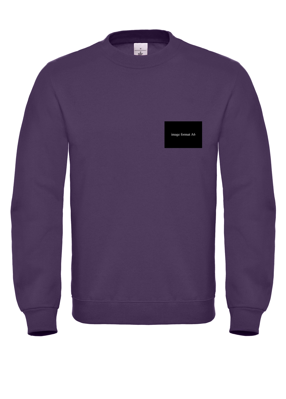 Miniature Sweat-shirt sans capuche homme