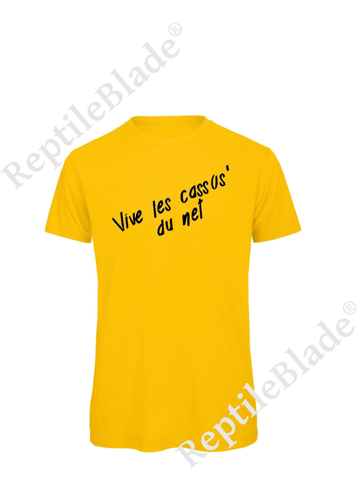 Miniature T-shirt homme "Vive les cassos' du net"