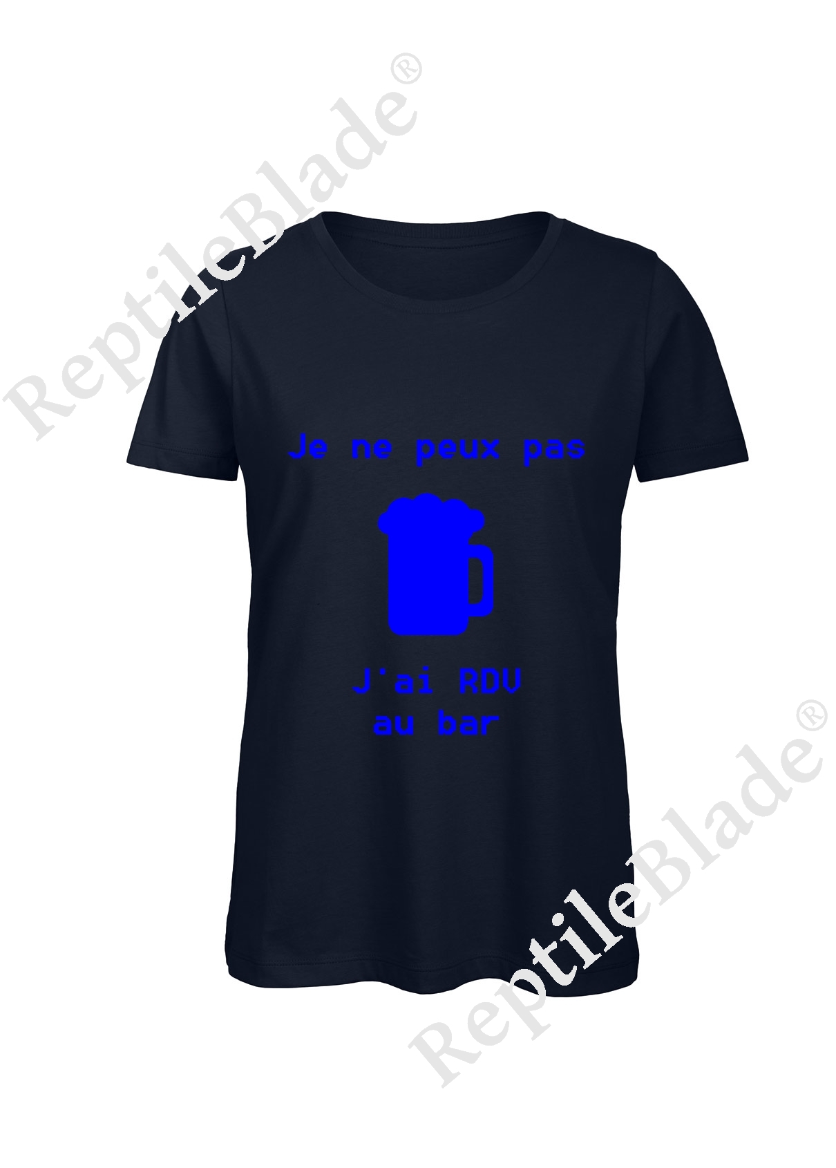 T-shirt femme "Je peux pas j'ai encore rdv au bar