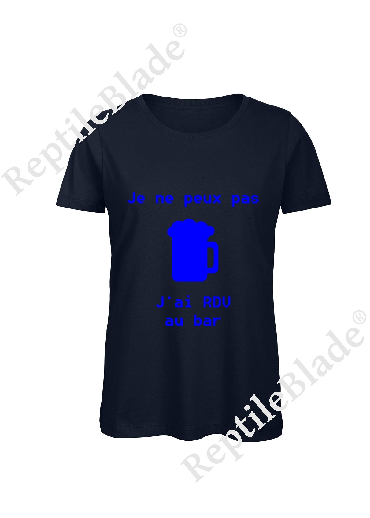 T-shirt femme "Je peux pas j'ai encore rdv au bar