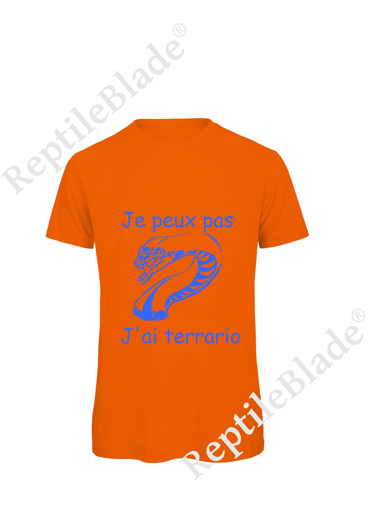 Miniature T-shirt homme "Je peux pas j'ai terrario"
