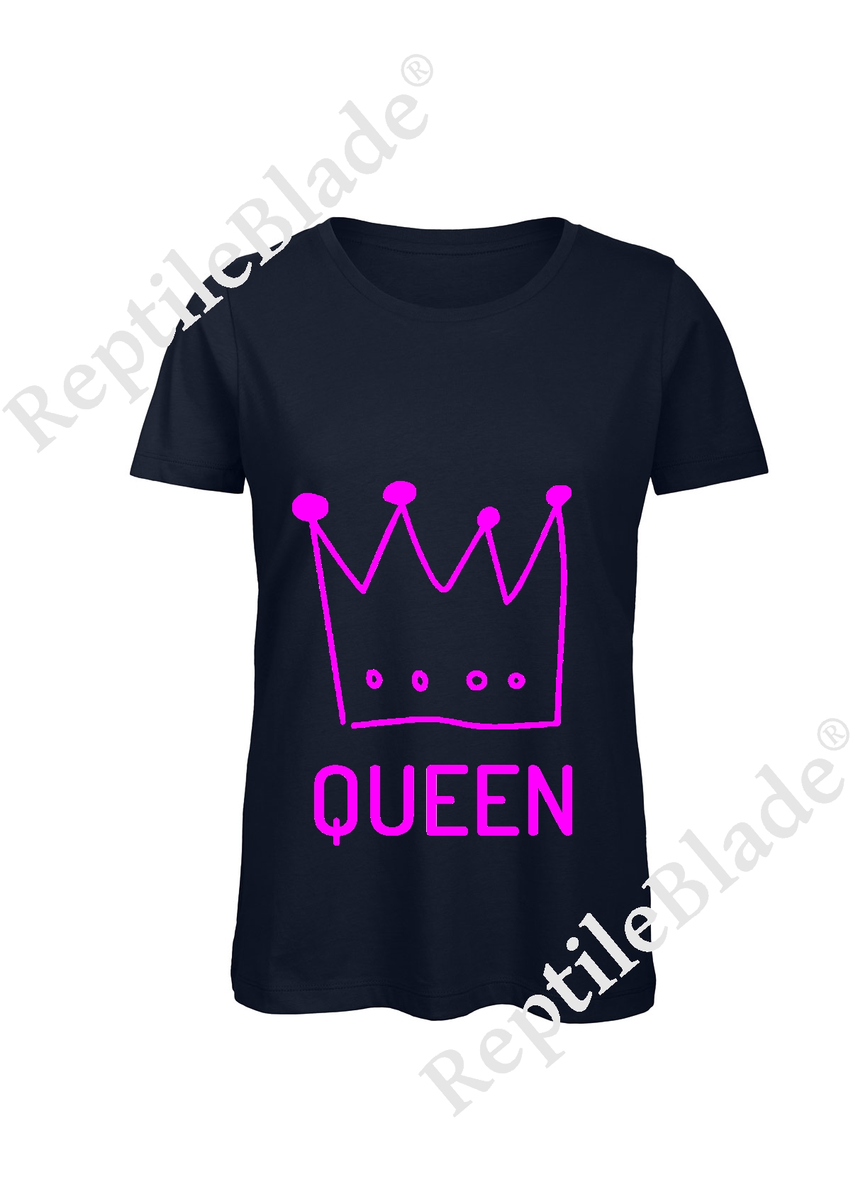 Miniature T-shirt femme "queen"