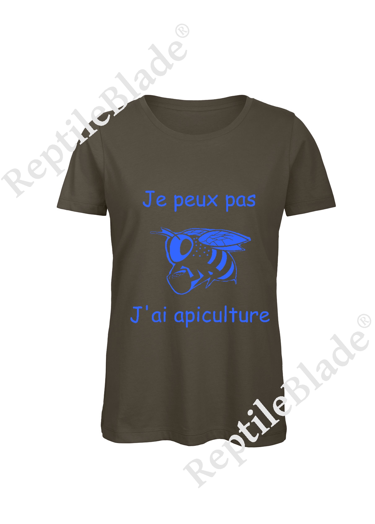 Miniature T-shirt femme "Je peux pas j'ai apiculture"