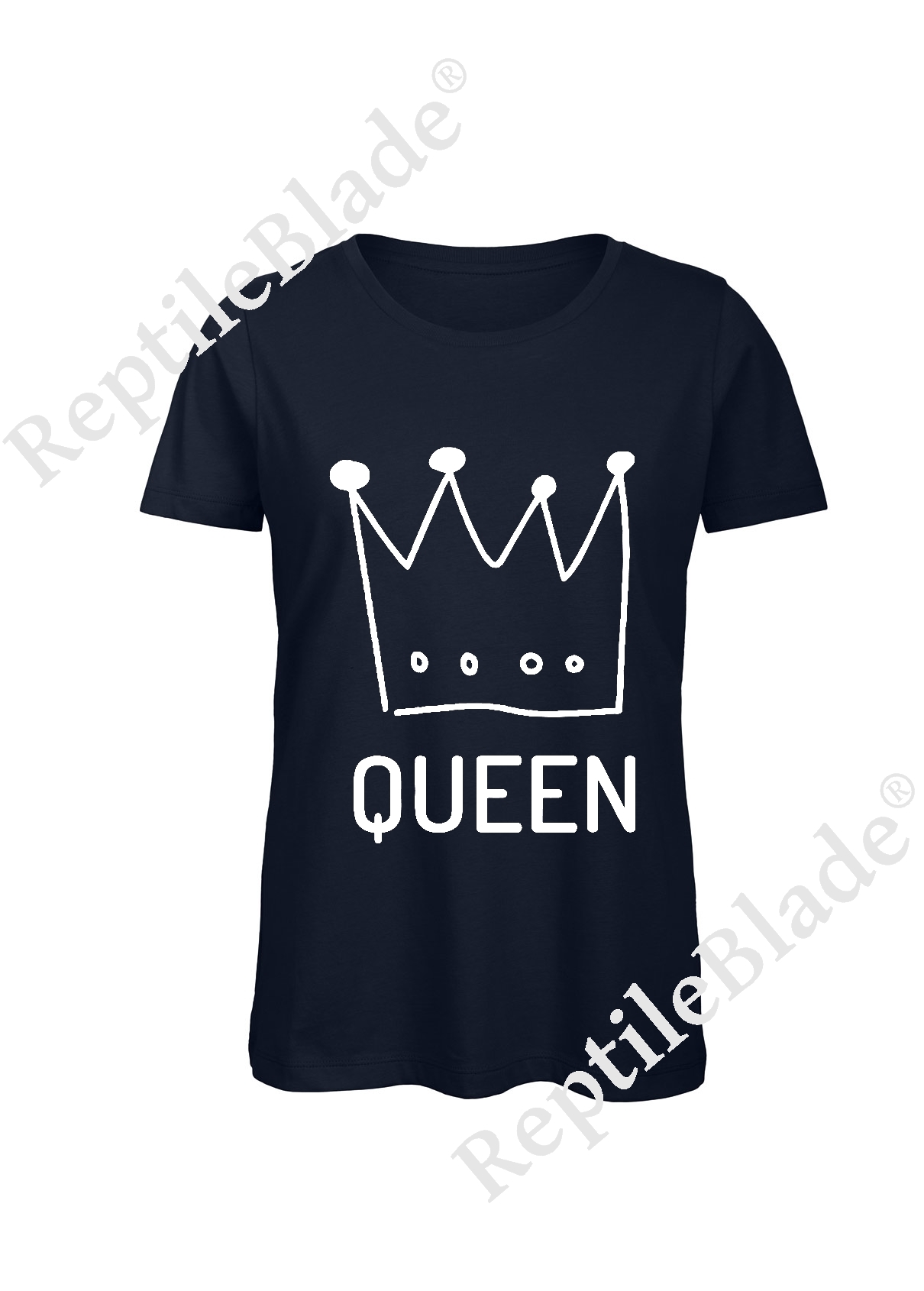 Miniature T-shirt femme "queen"