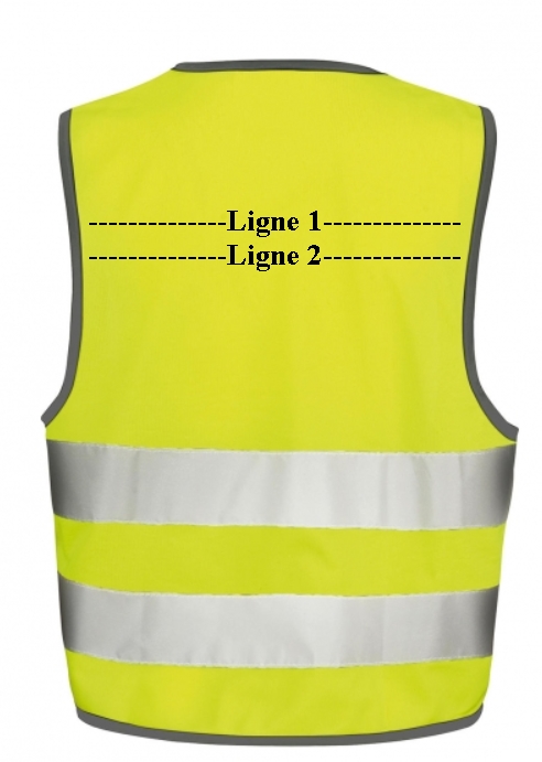 Miniature Gilet jaune