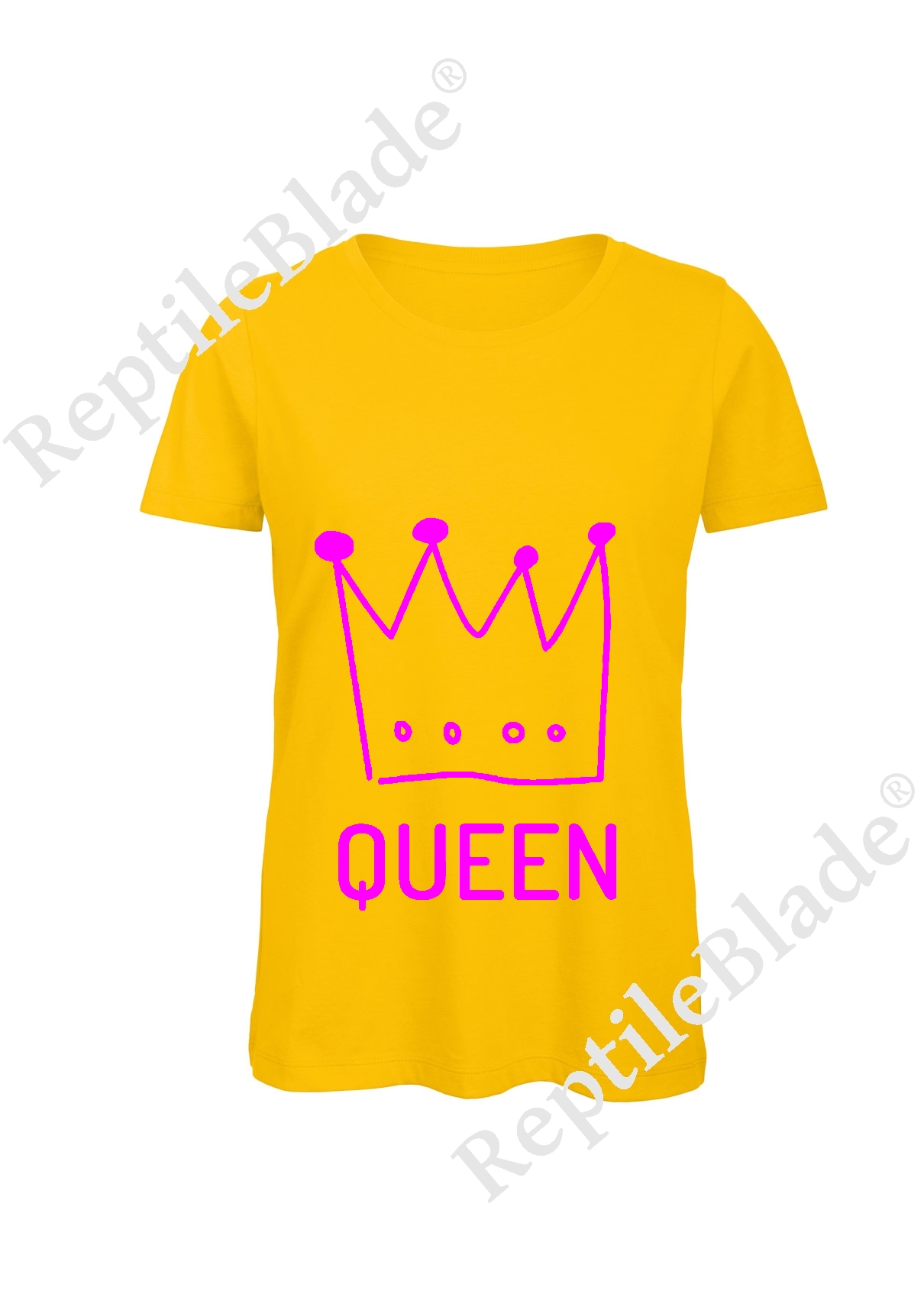 Miniature T-shirt femme "queen"