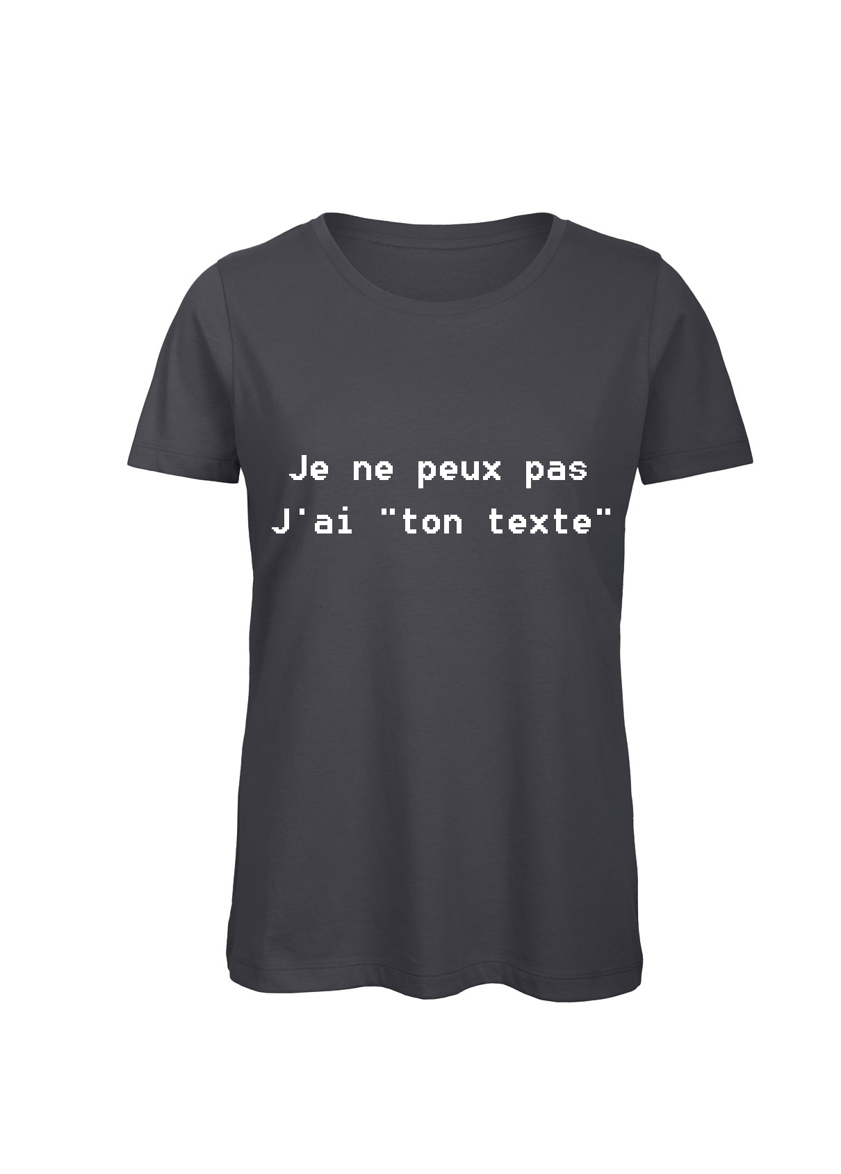 T-shirt femme "Je peux pas j'ai"