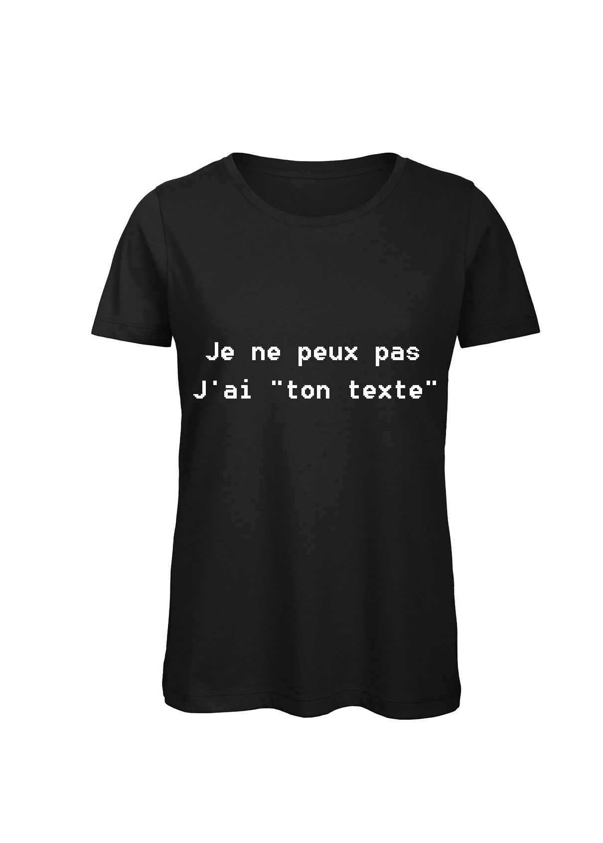 Miniature T-shirt femme "Je peux pas j'ai"