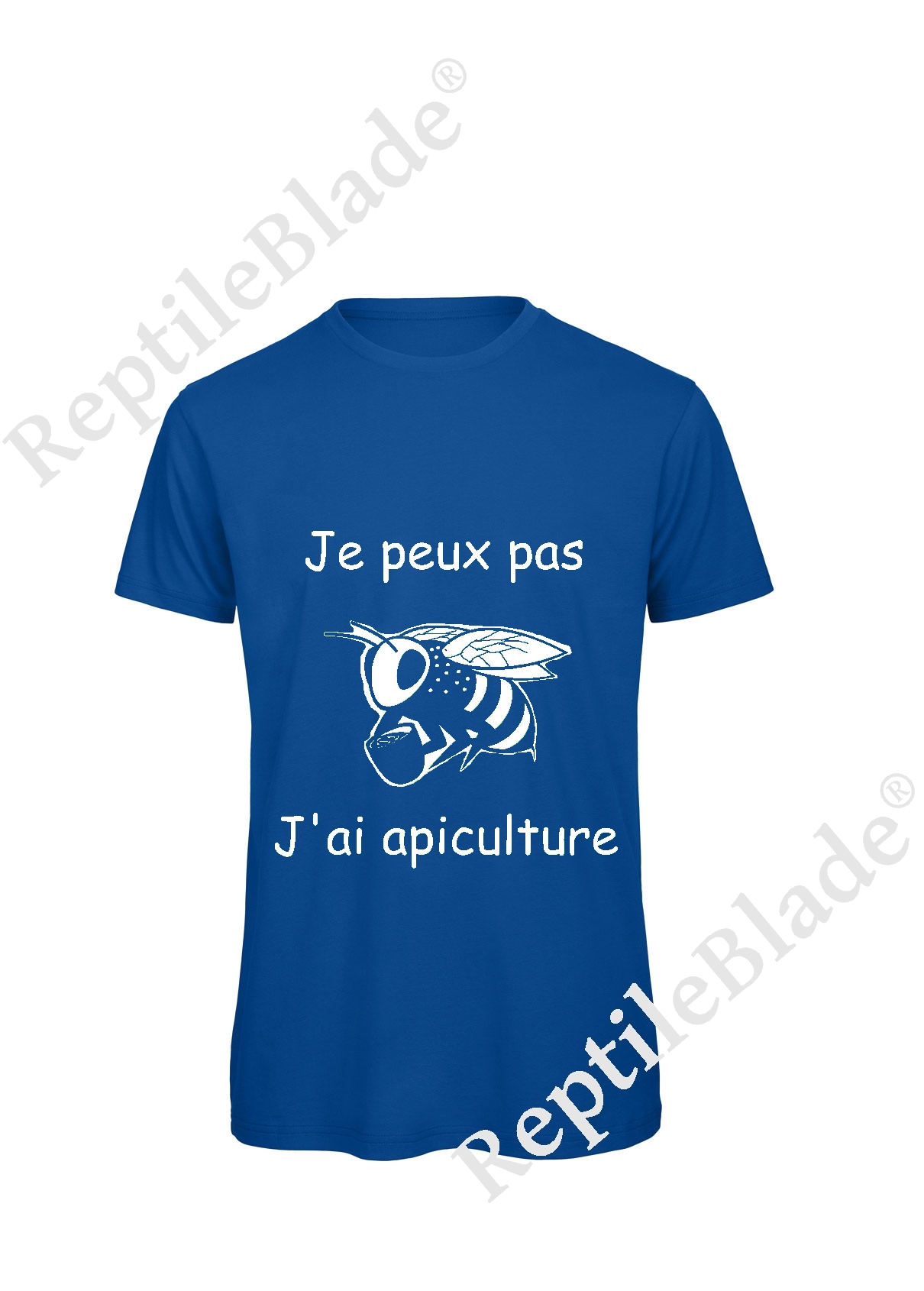 Miniature T-shirt homme "Je peux pas j'ai apiculture"