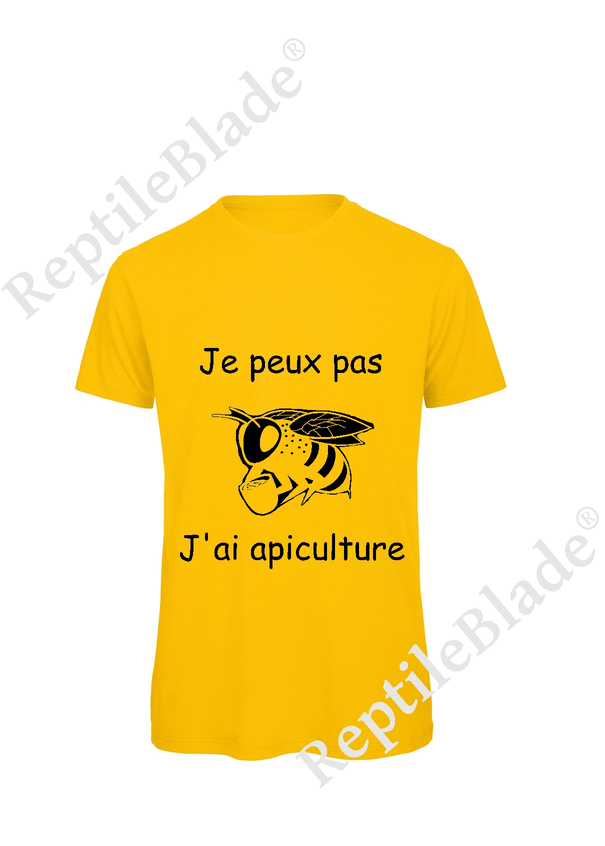 Miniature T-shirt homme "Je peux pas j'ai apiculture"