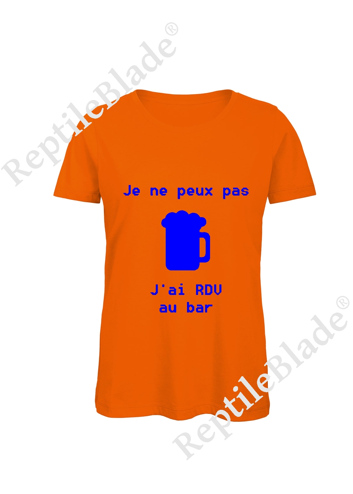 Miniature T-shirt femme "Je peux pas j'ai encore rdv au bar