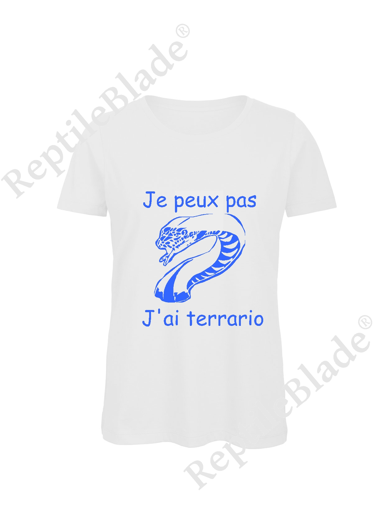 T-shirt femme "Je peux pas j'ai terrario"