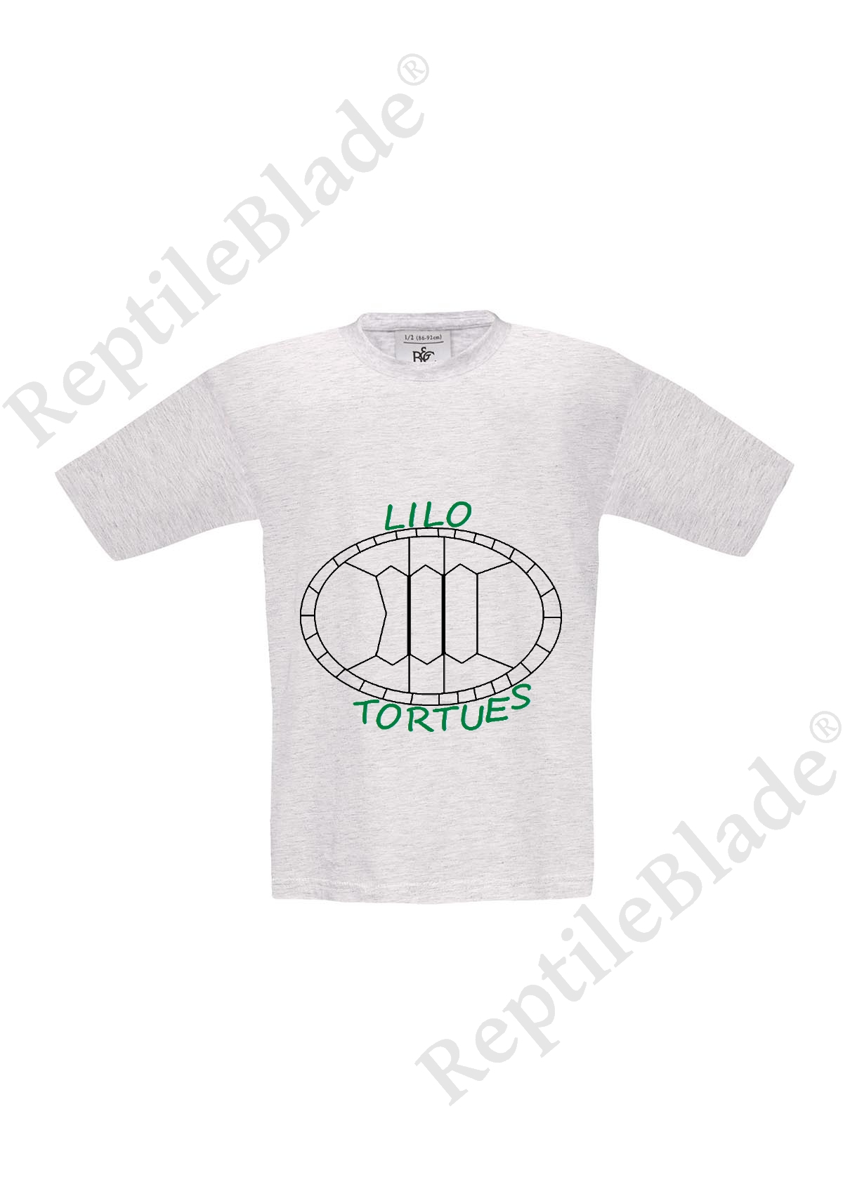 Miniature T-shirt enfant "Lilo tortues"