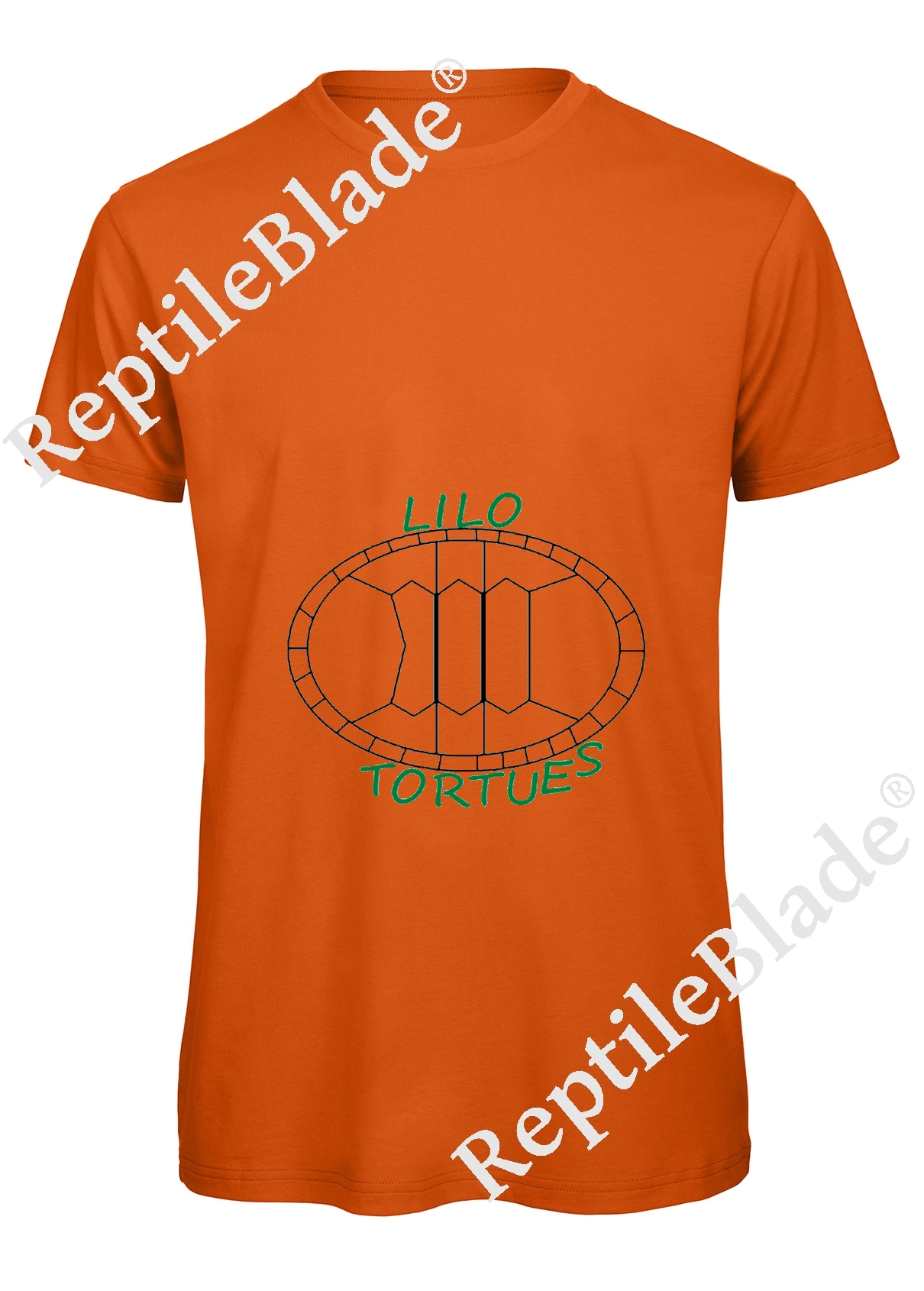 Miniature T-shirt homme "Lilo tortues"