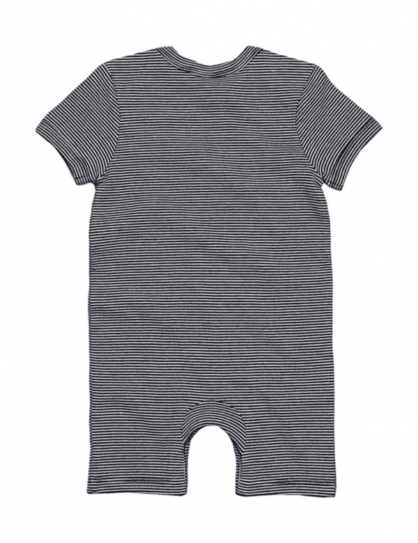 Miniature Combishort bébé à rayures