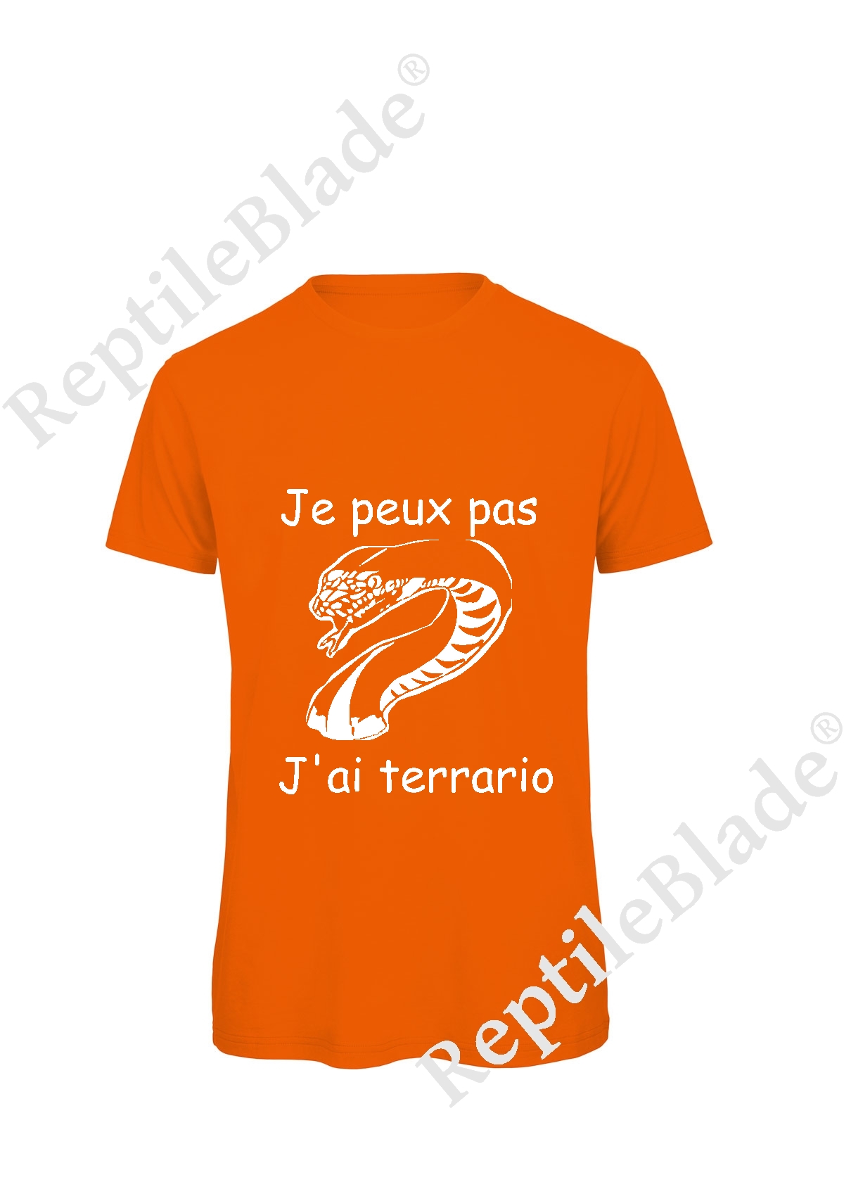 Miniature T-shirt homme "Je peux pas j'ai terrario"