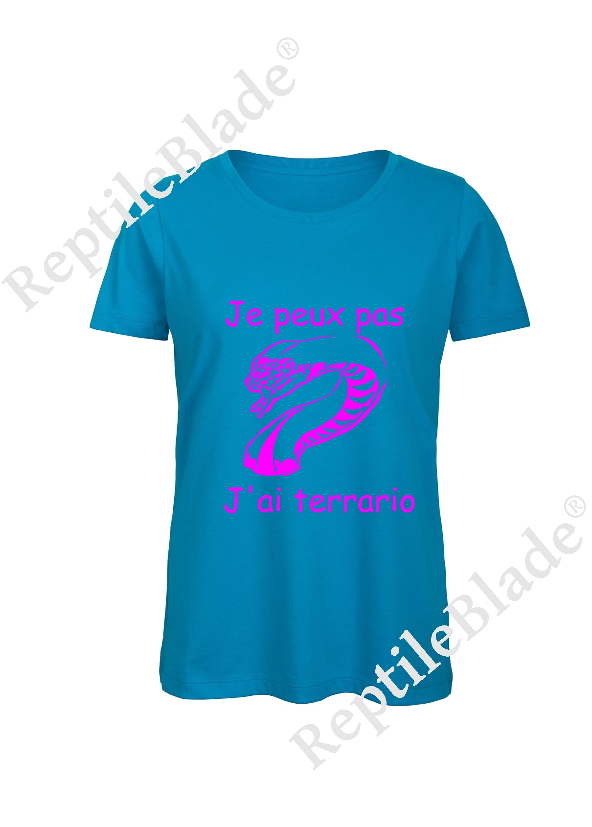 Miniature T-shirt femme "Je peux pas j'ai terrario"