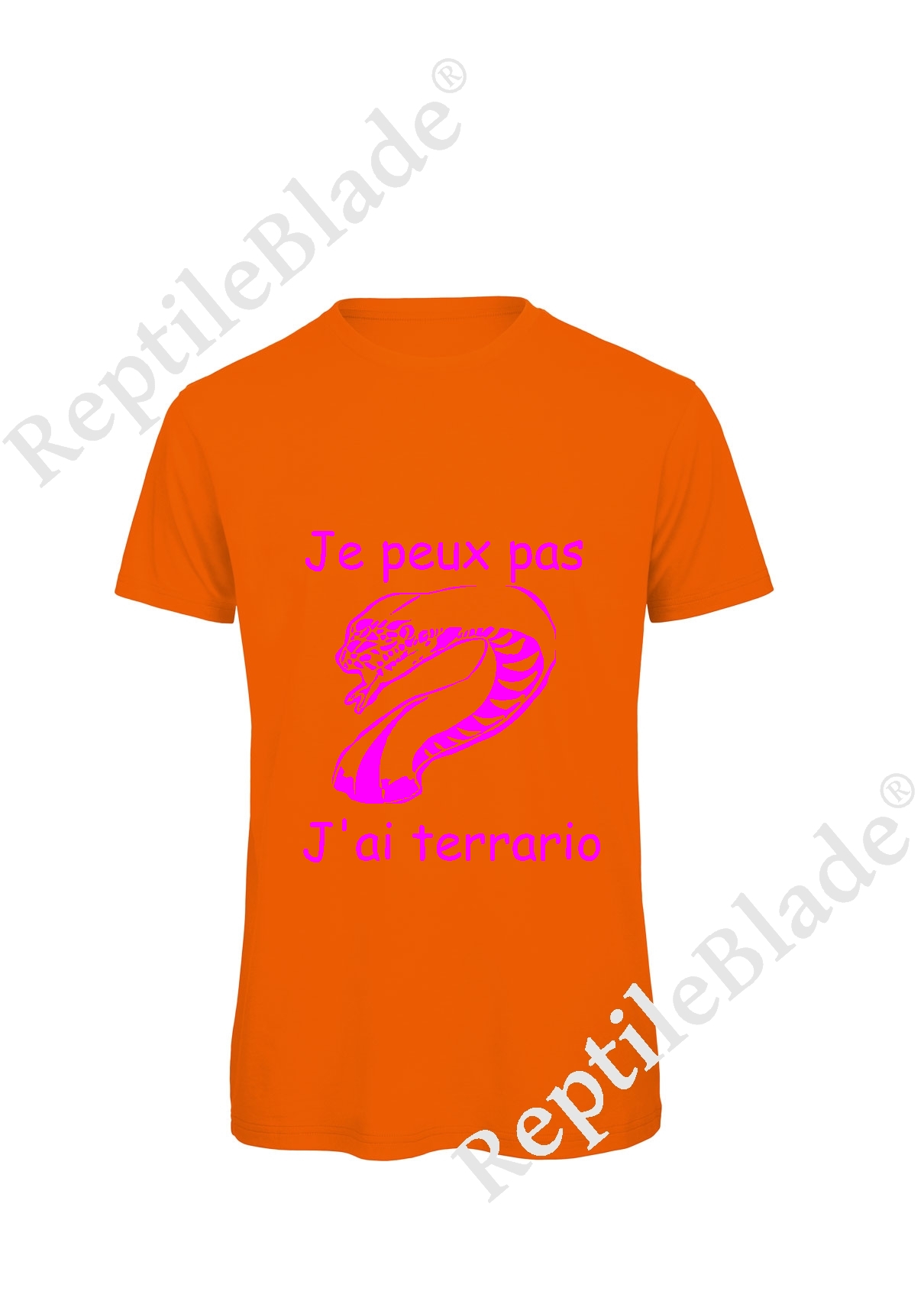 Miniature T-shirt homme "Je peux pas j'ai terrario"