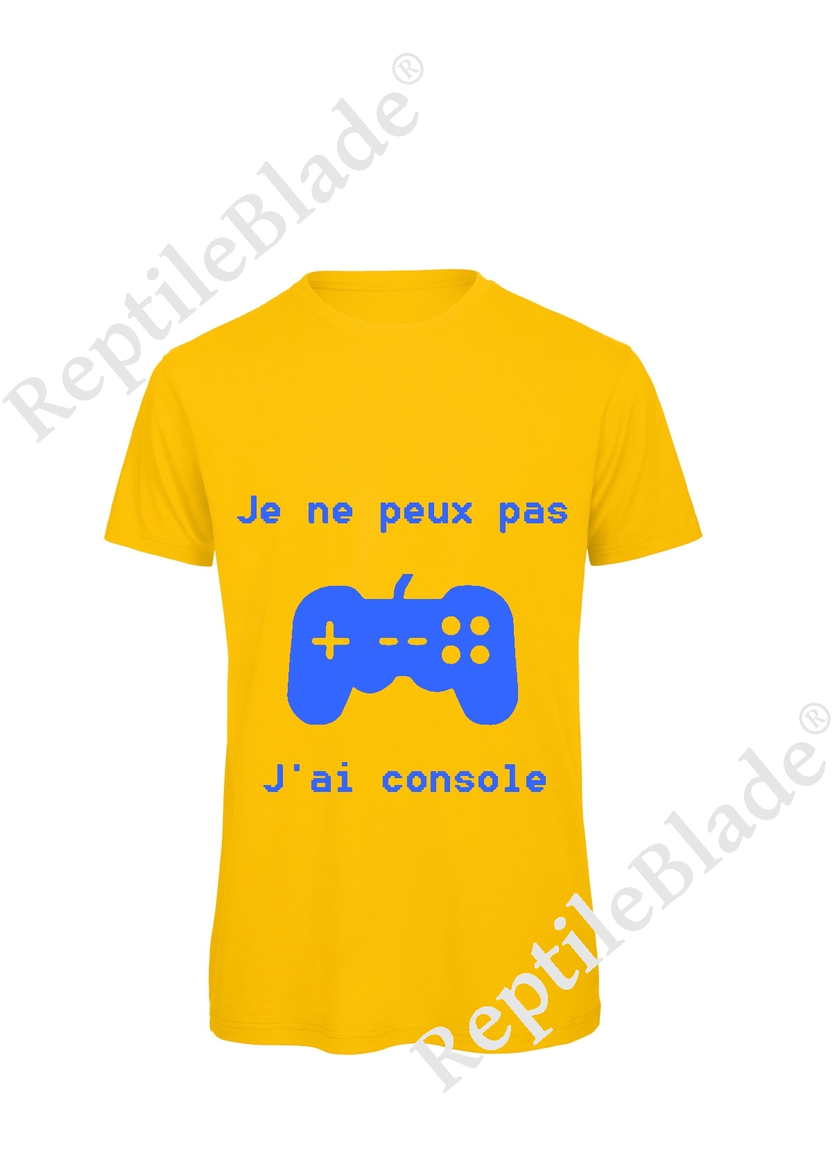 Miniature T-shirt homme "Je peux pas j'ai console"