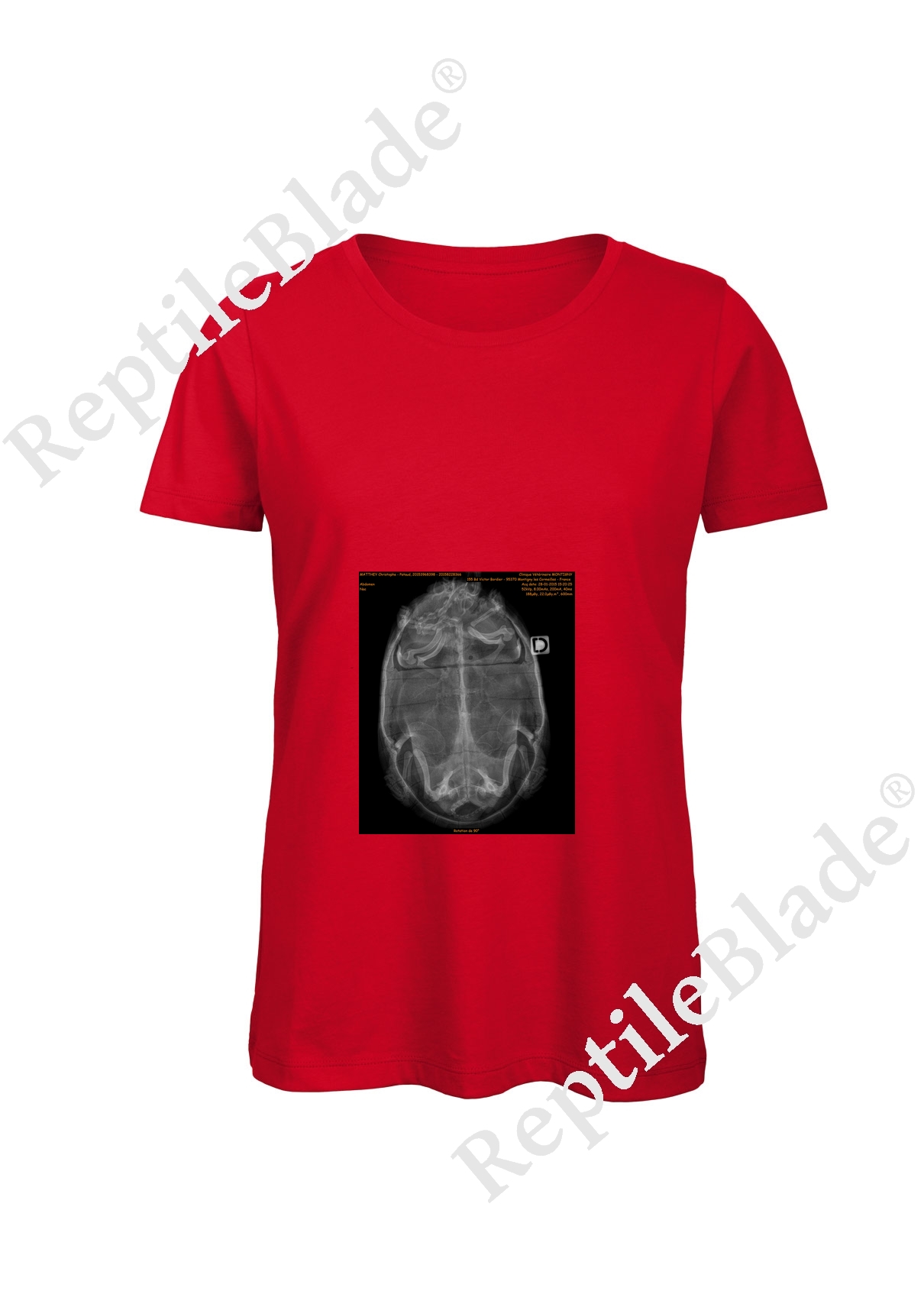 Miniature T-shirt femme "Lilo tortues"