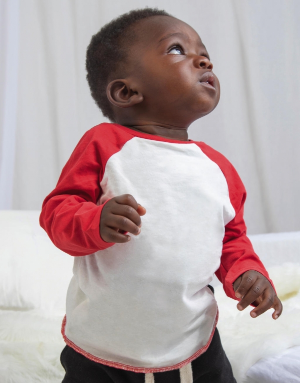 t-shirt bébé Superstar Baseball T