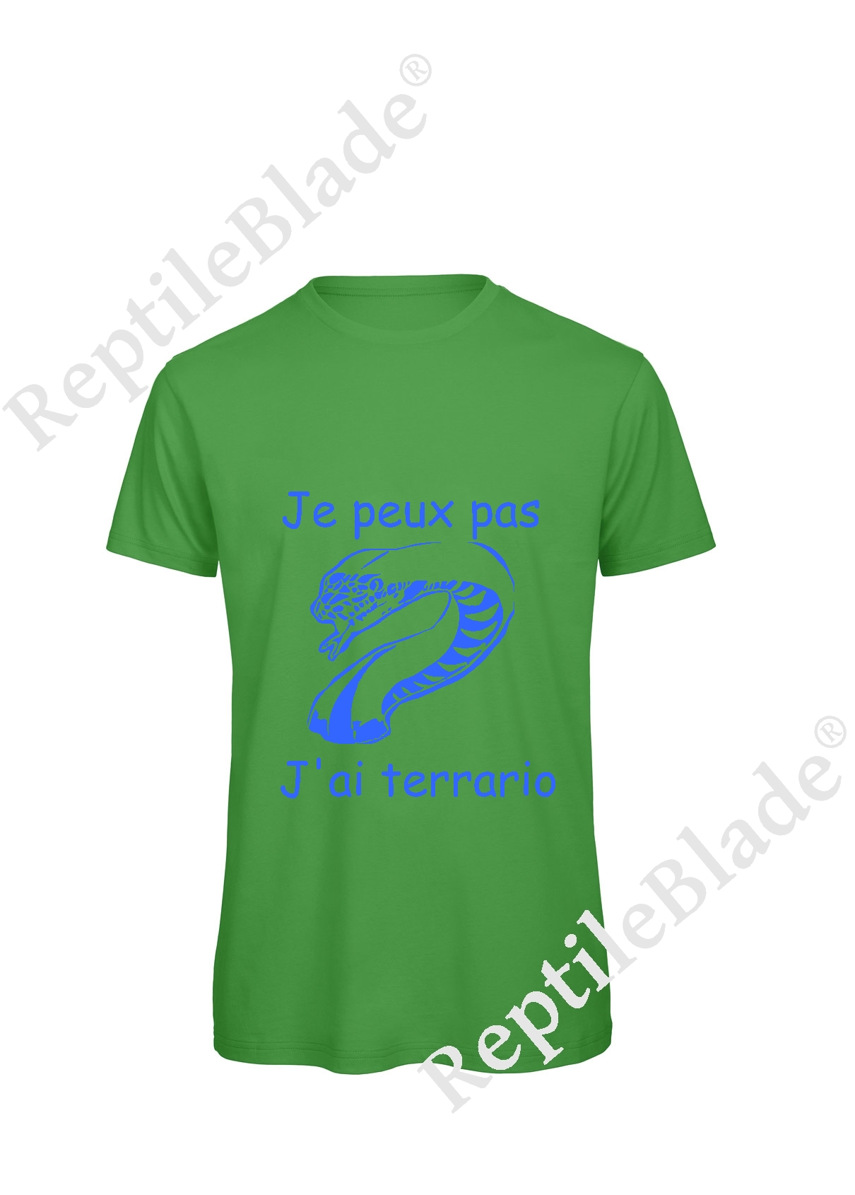 Miniature T-shirt homme "Je peux pas j'ai terrario"