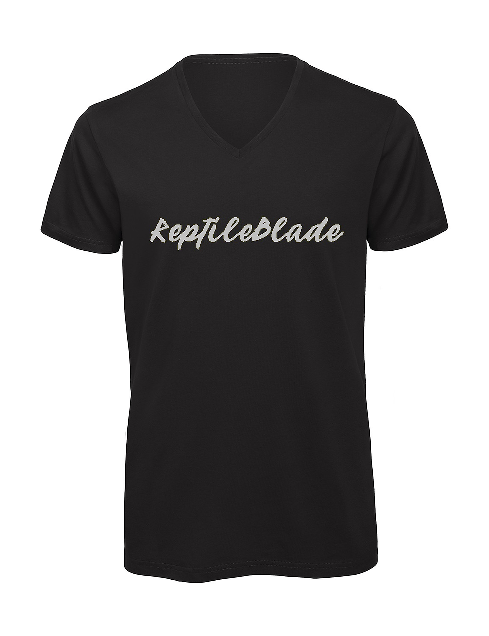 Thumbnail: T-shirt homme col v "Reptileblade"