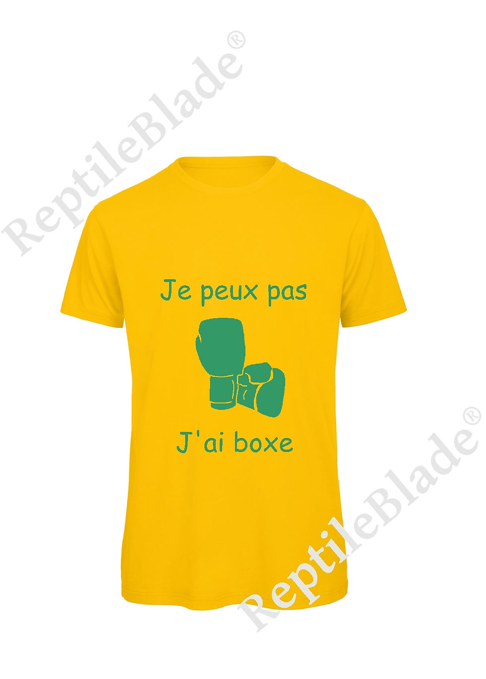 Miniatura: T-shirt homme "Je peux pas j'ai boxe"