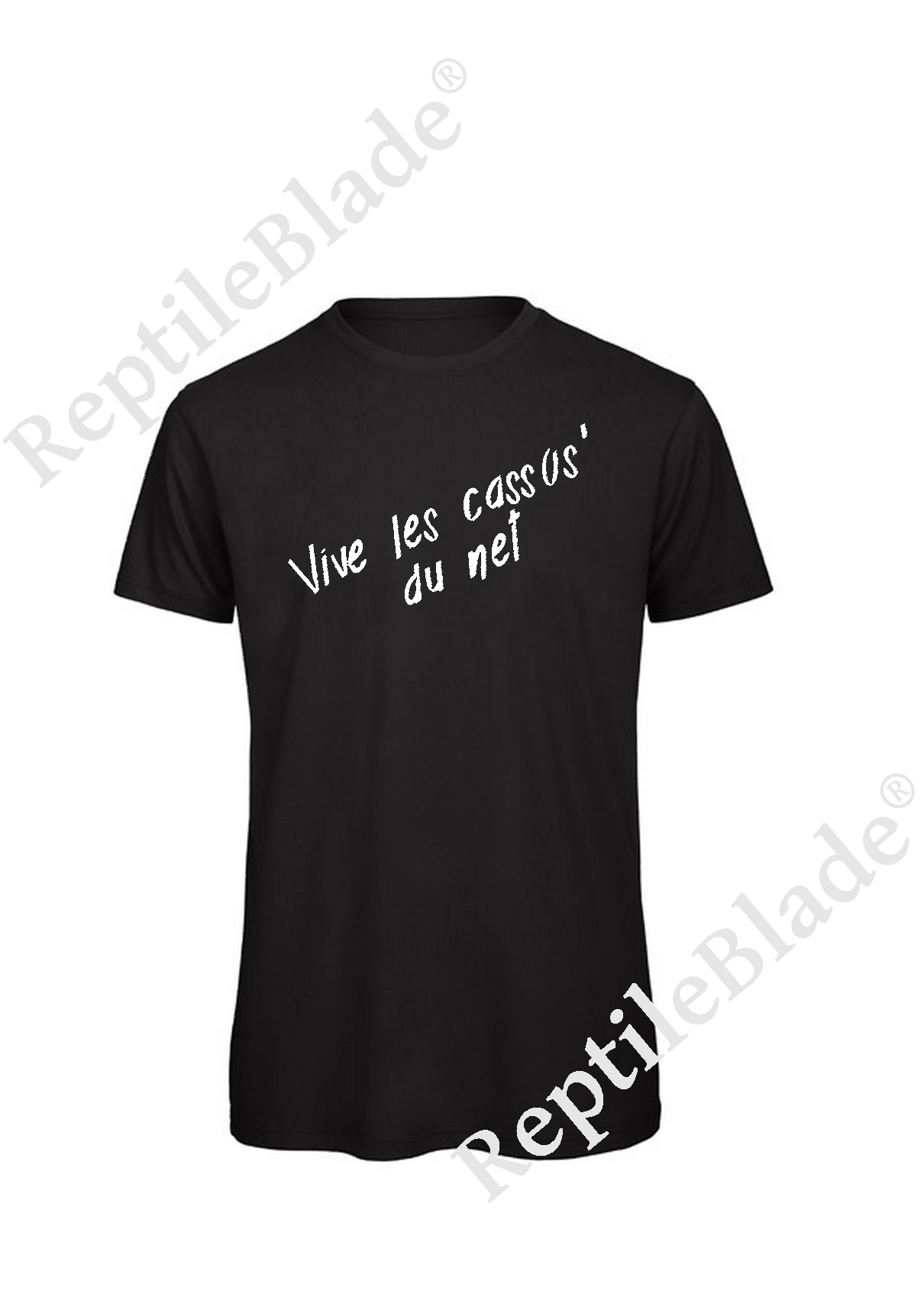 Miniature T-shirt homme "Vive les cassos' du net"