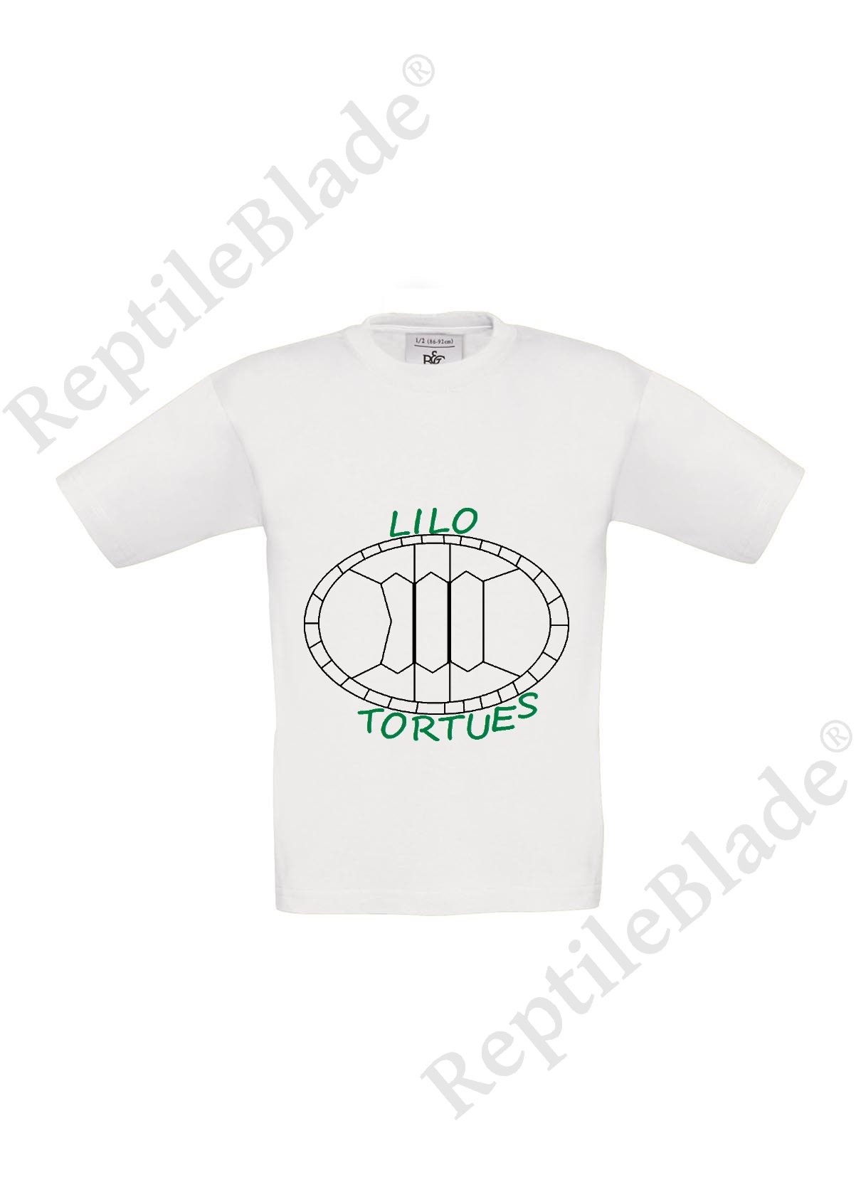 Miniature T-shirt enfant "Lilo tortues"