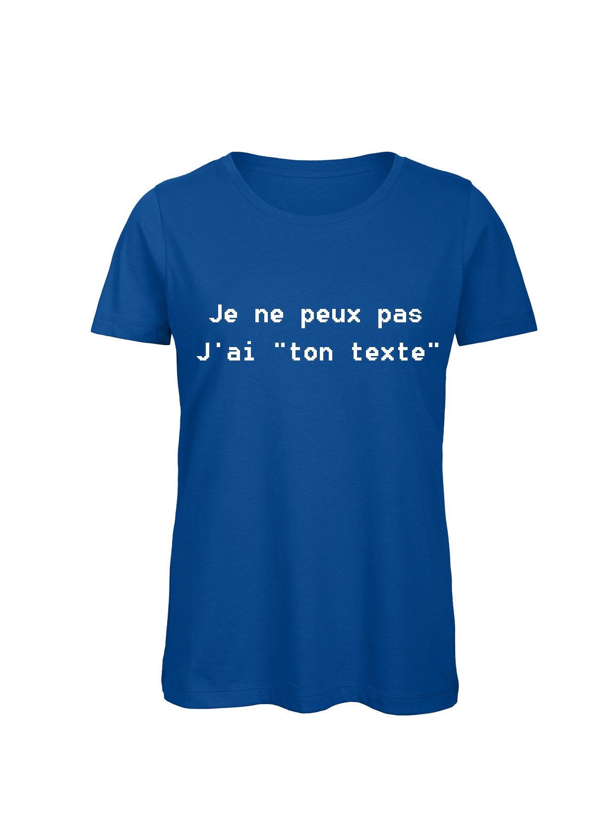 Miniature T-shirt femme "Je peux pas j'ai"