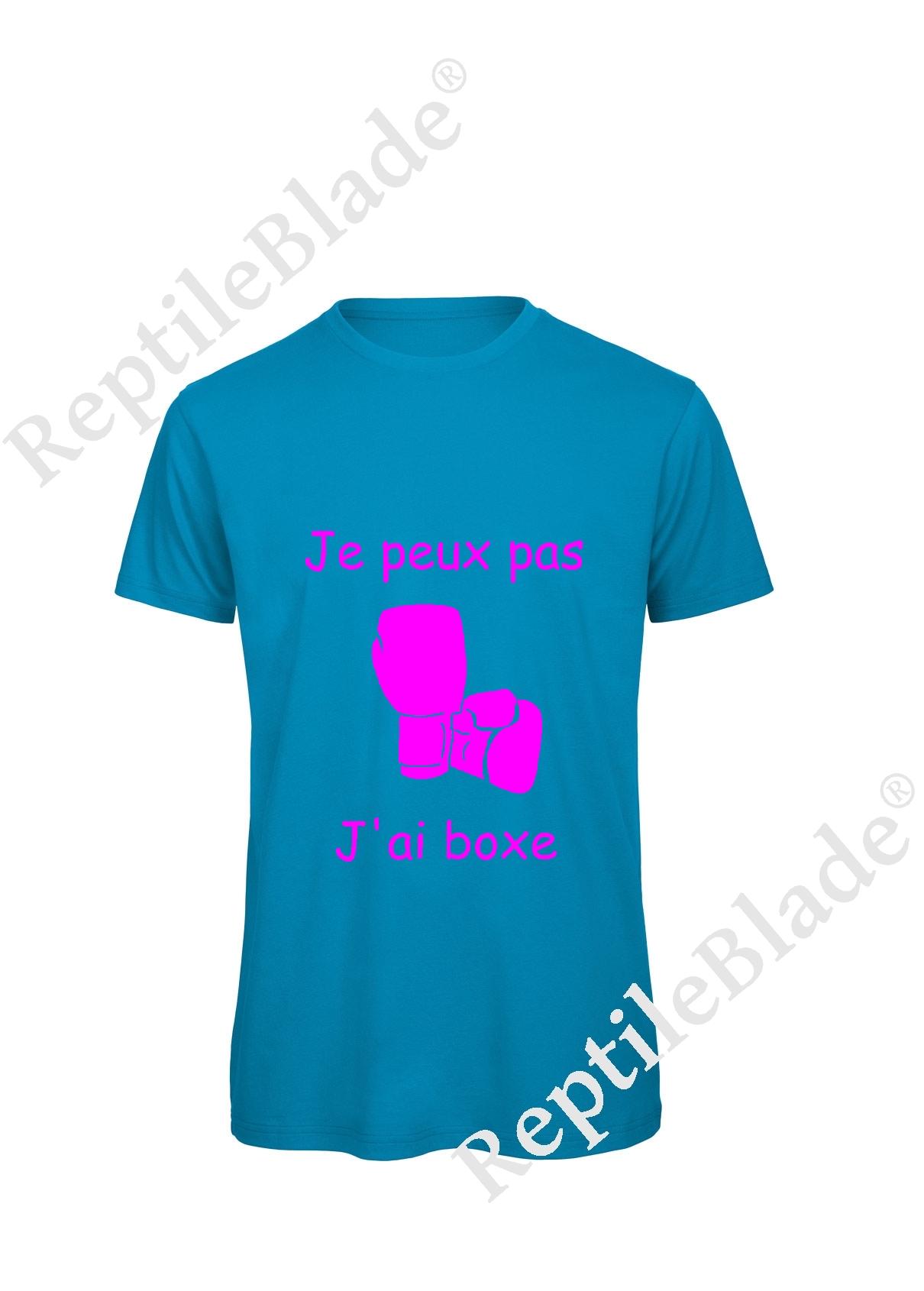 T-shirt homme "Je peux pas j'ai boxe"