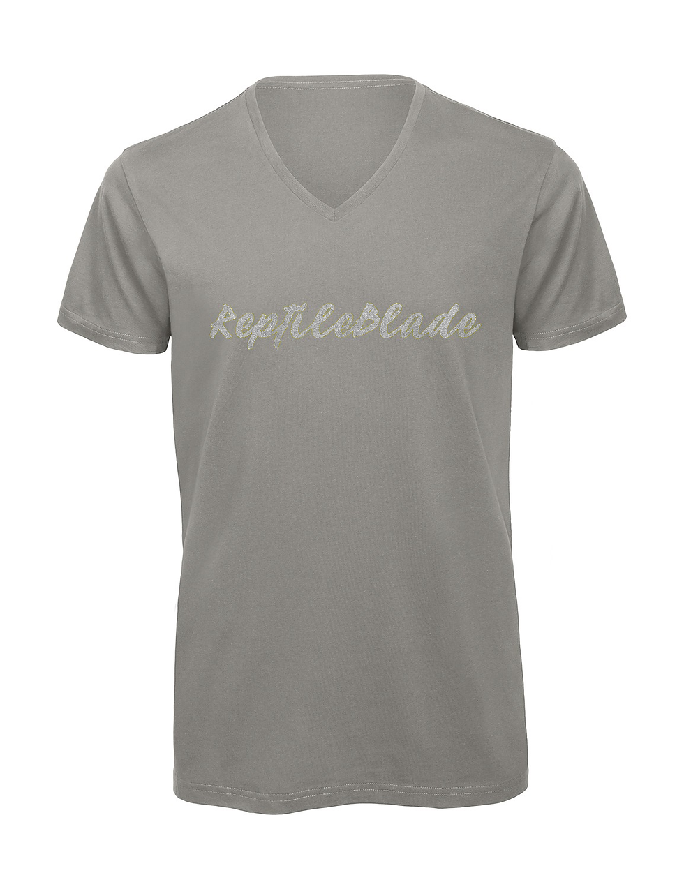 Thumbnail: T-shirt homme col v "Reptileblade"