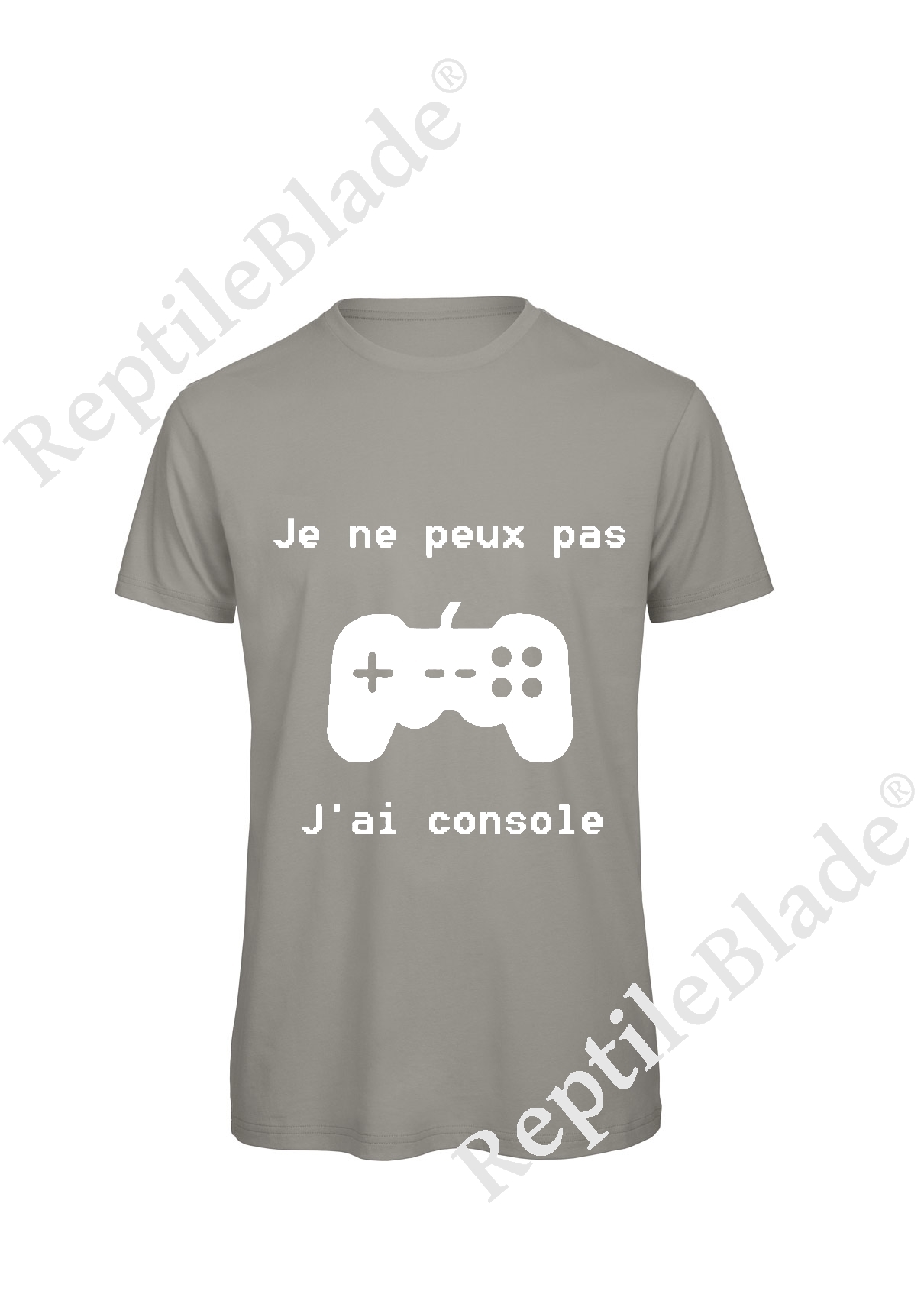 Miniature T-shirt homme "Je peux pas j'ai console"