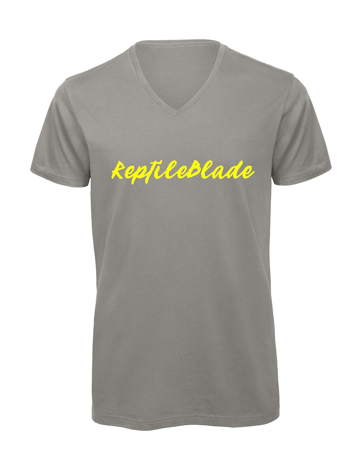 Miniature T-shirt homme col v "ReptileBlade"