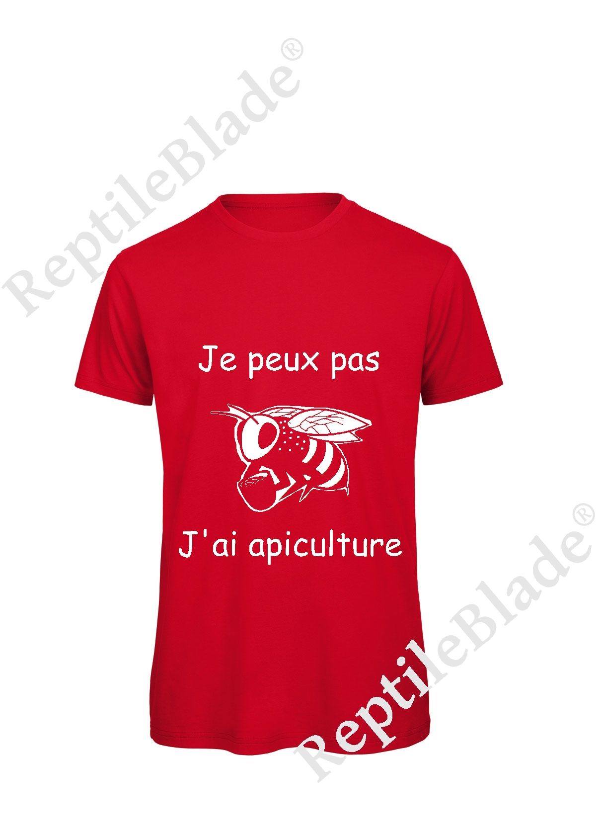 T-shirt homme "Je peux pas j'ai apiculture"