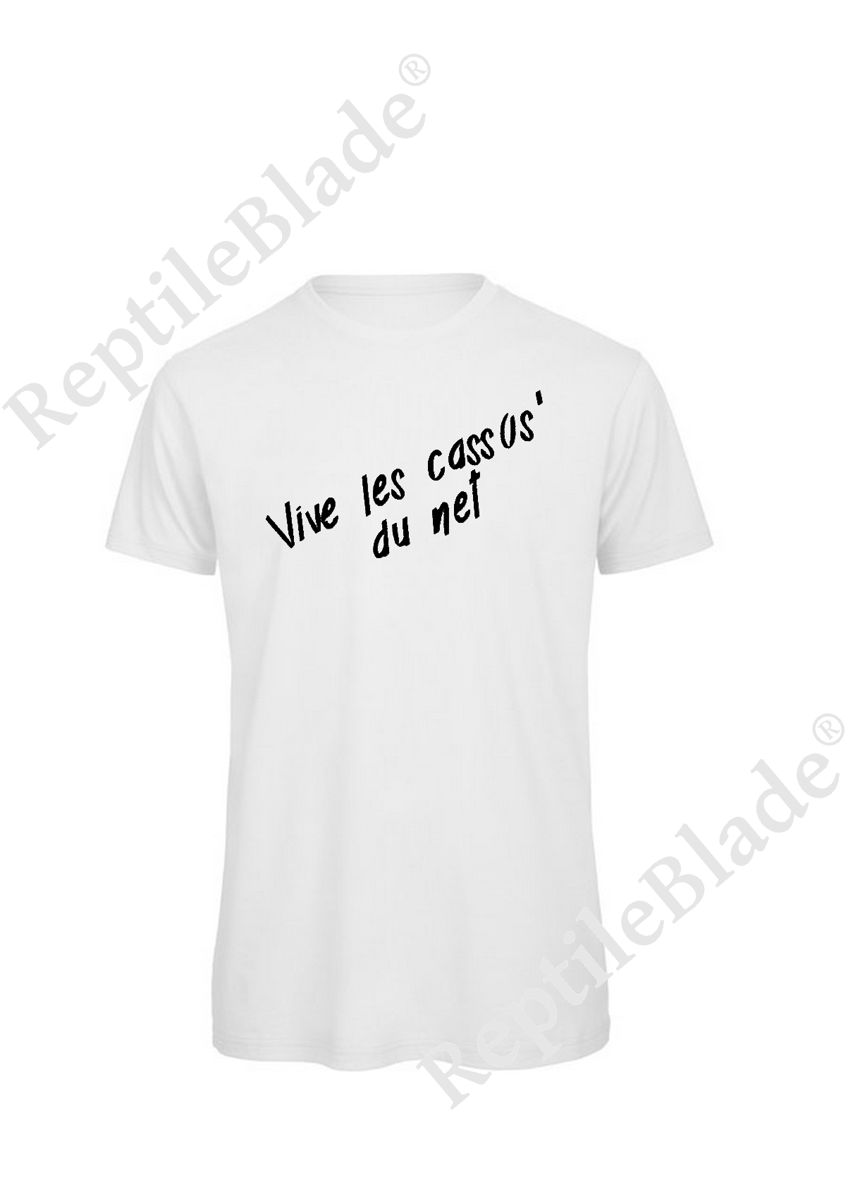 T-shirt homme "Vive les cassos' du net"