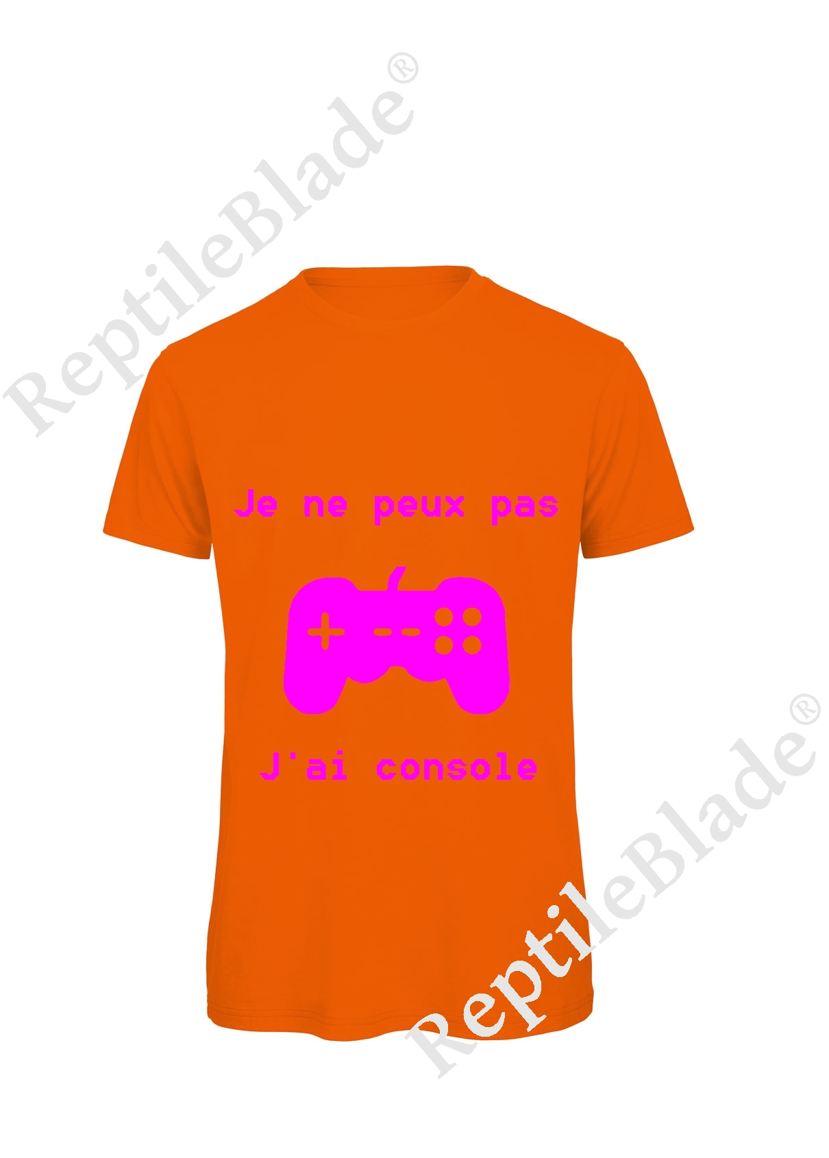 Miniature T-shirt homme "Je peux pas j'ai console"