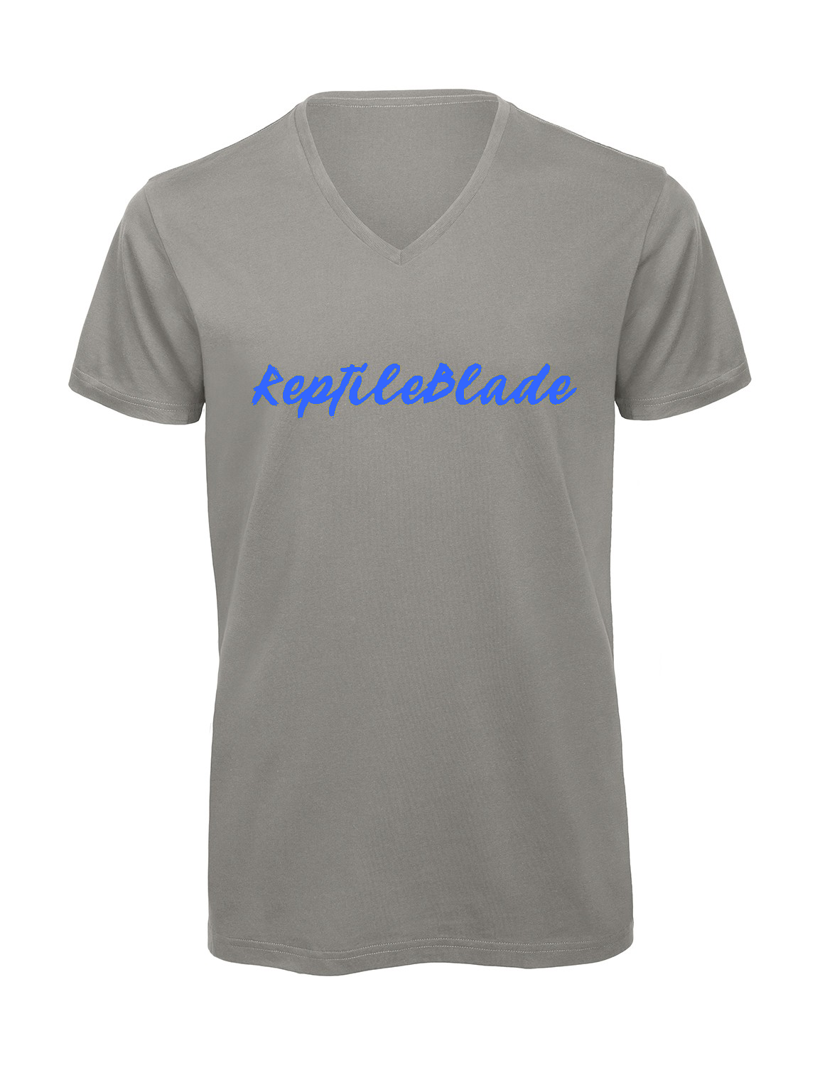 Miniature T-shirt homme col v "Reptileblade"