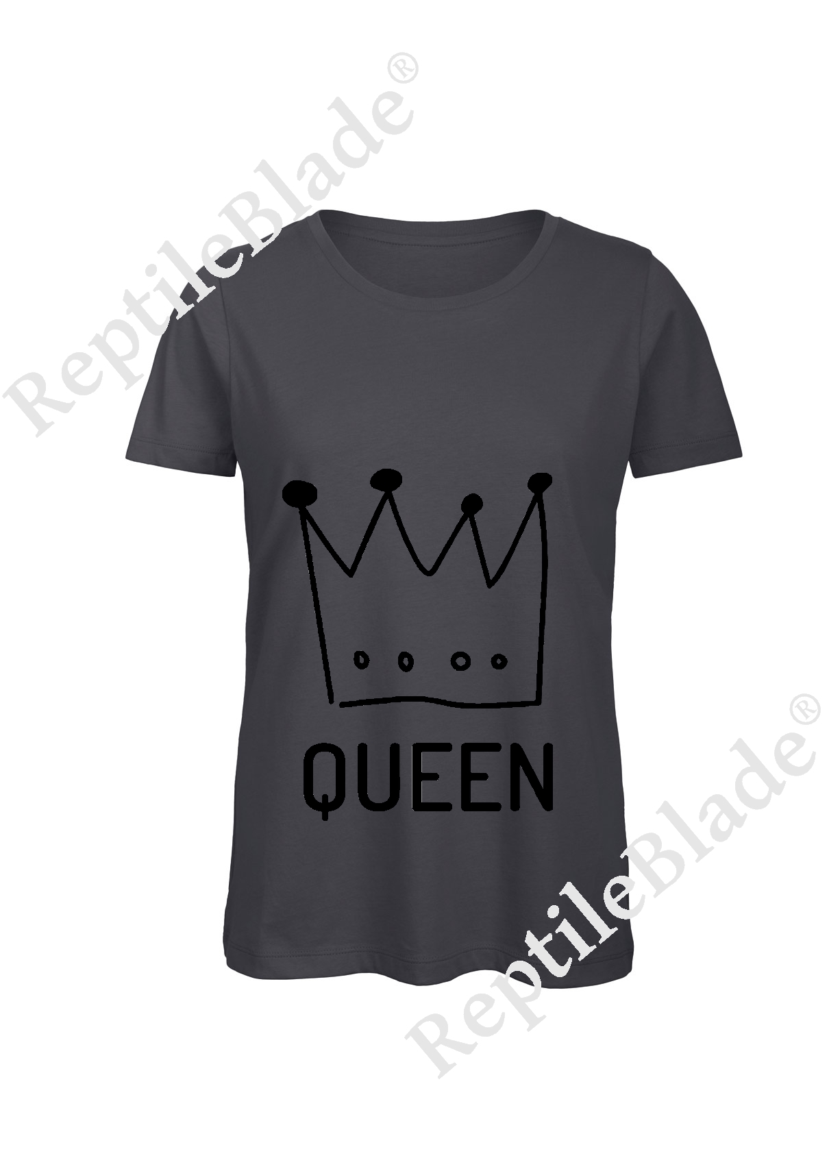 Miniature T-shirt femme "queen"