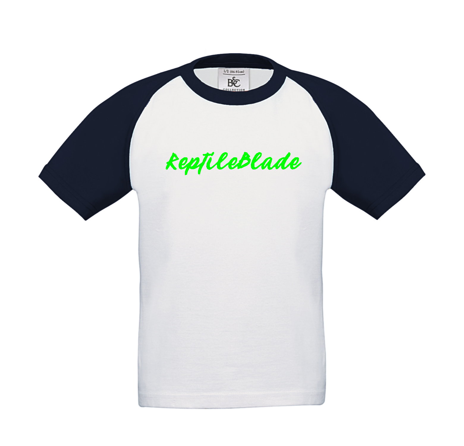 T-shirt enfant baseball "ReptileBlade"