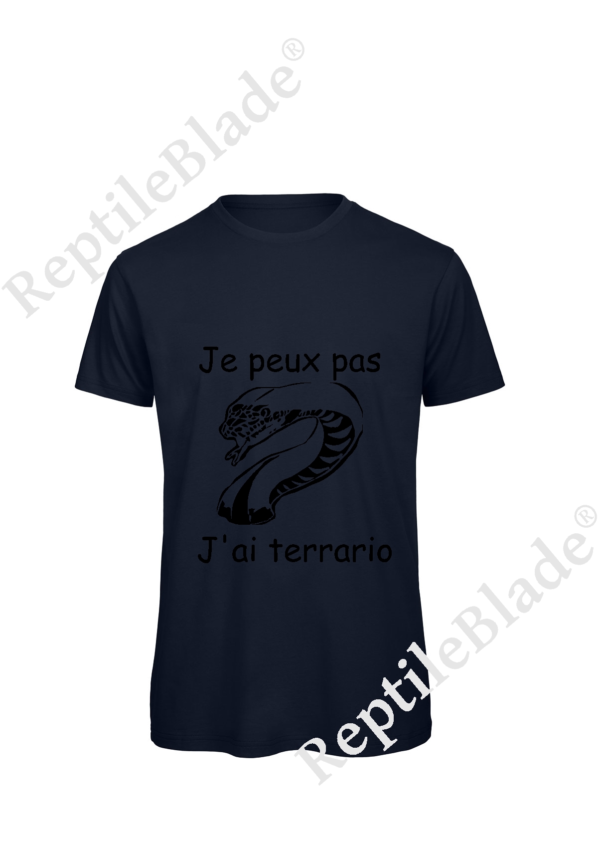 Miniature T-shirt homme "Je peux pas j'ai terrario"